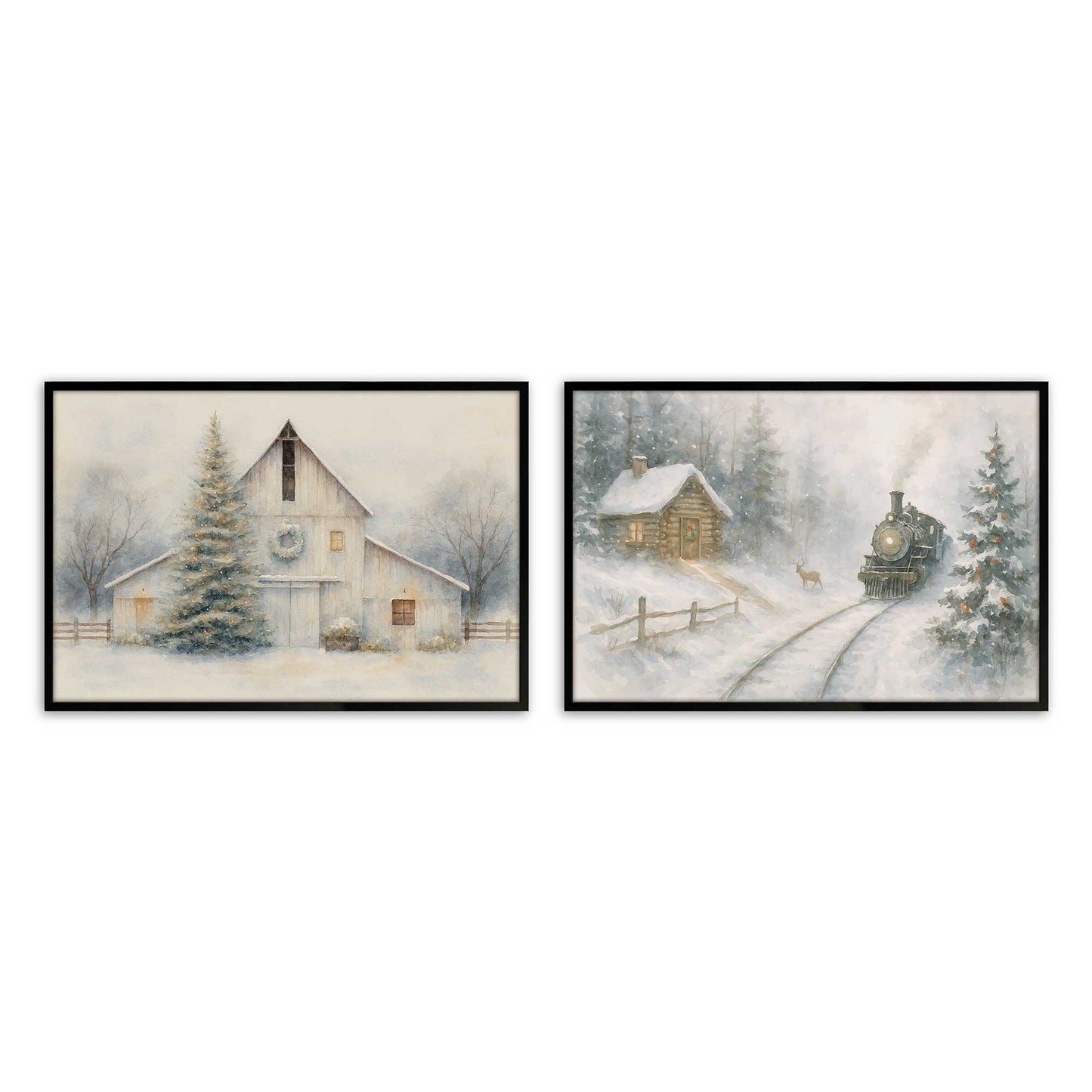 [Color:Satin Black], Picture of art in a Satin Black frame