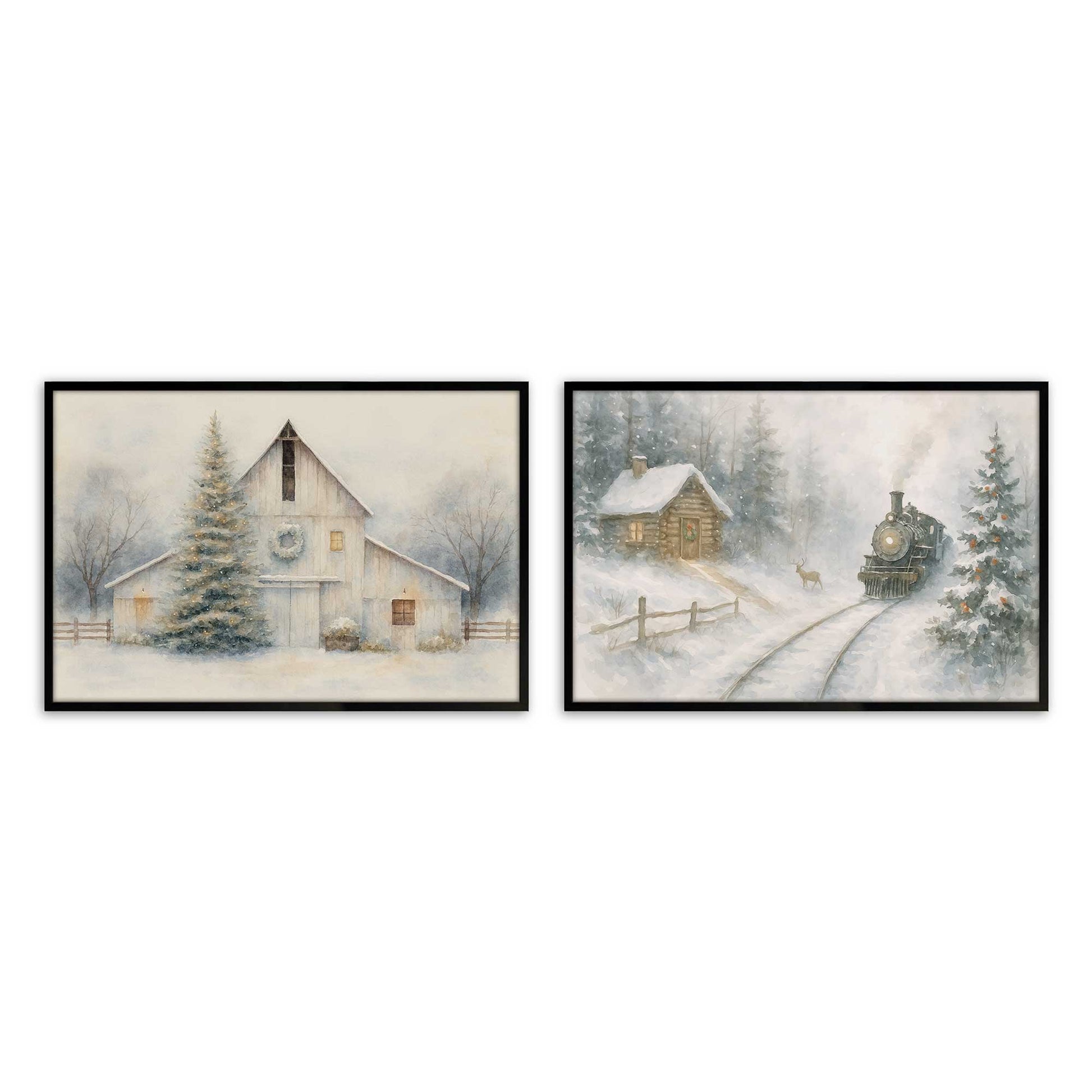 [Color:Satin Black], Picture of art in a Satin Black frame