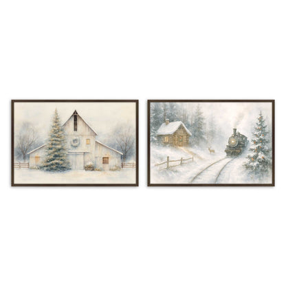 [Color:Belvinder Brown], Picture of art in a Belvinder Brown frame