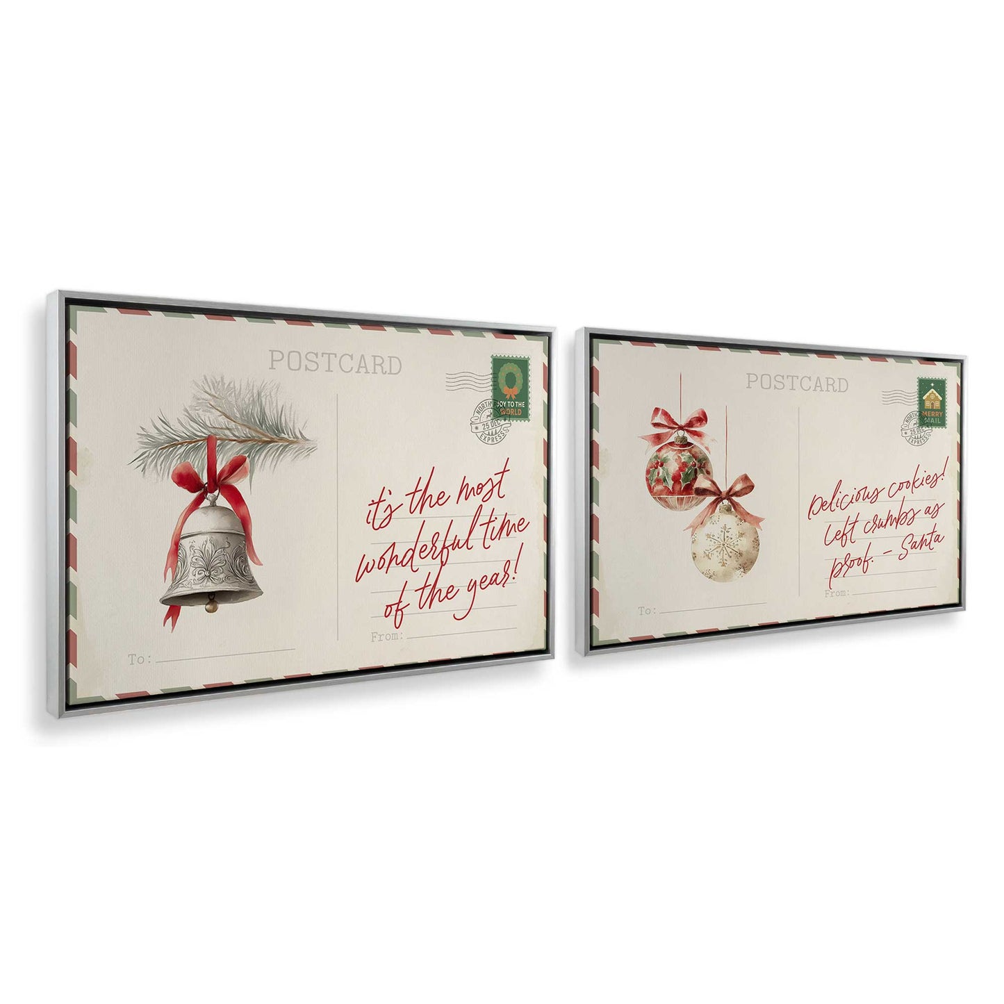 [Color:Polished Chrome], Picture of art in a Polished Chrome frame at an angle