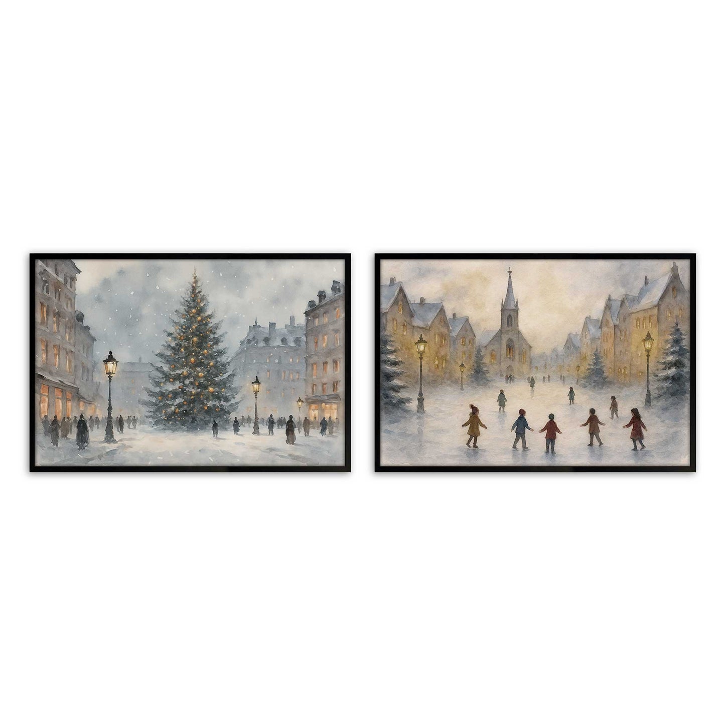 [Color:Satin Black], Picture of art in a Satin Black frame