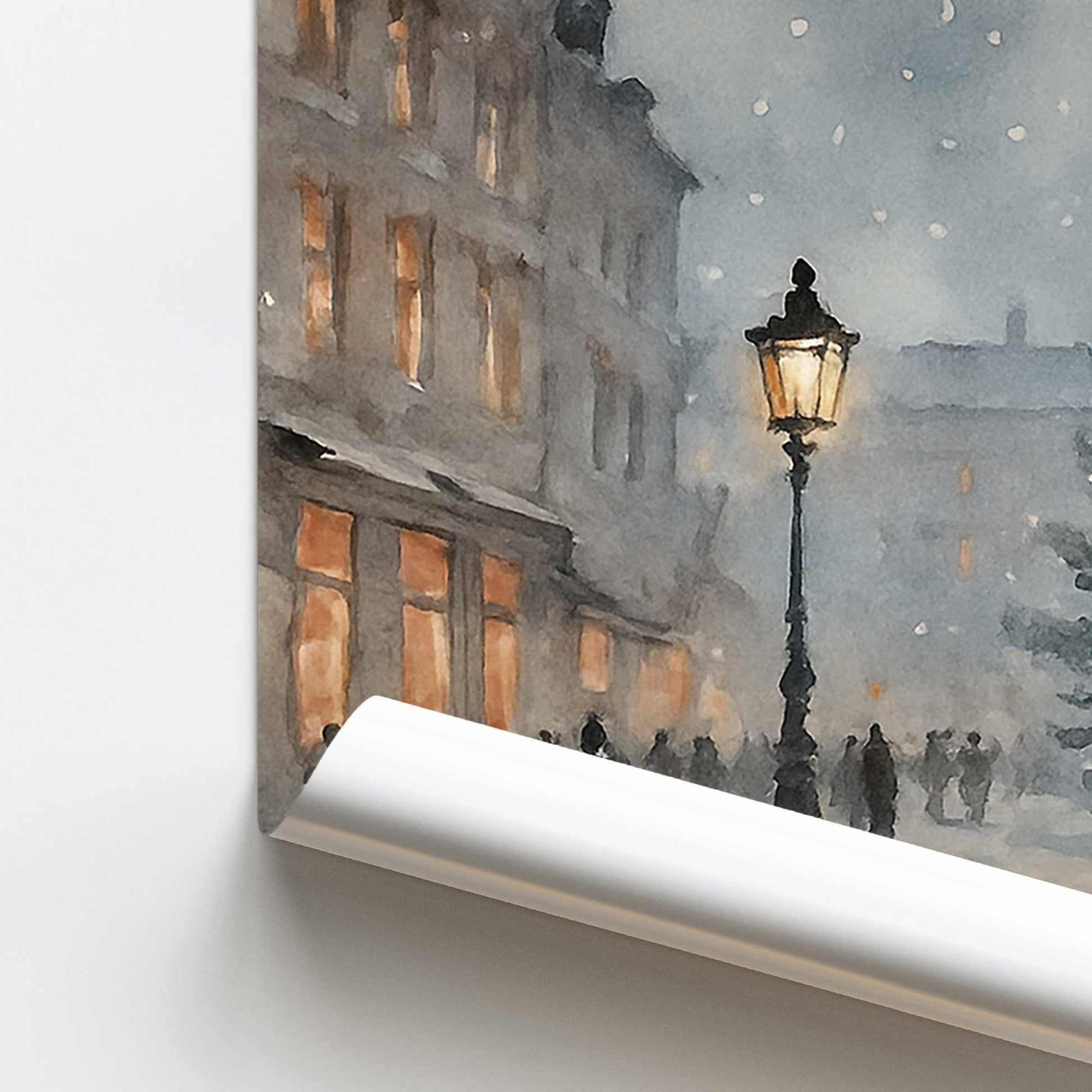 [color:Rolled Print], Picture of close up of art