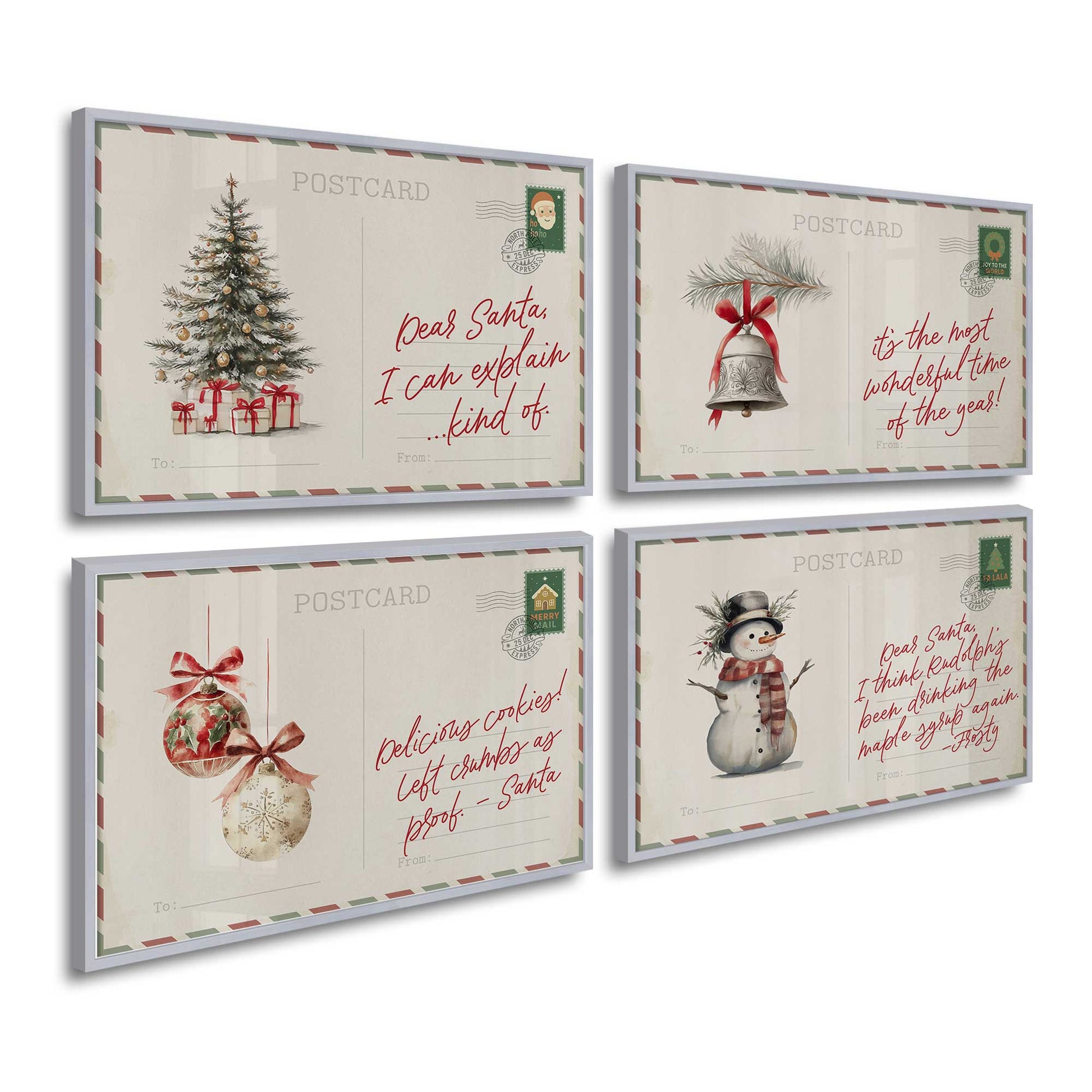 [Color:Polished Chrome], Picture of art in a Polished Chrome frame of the corner