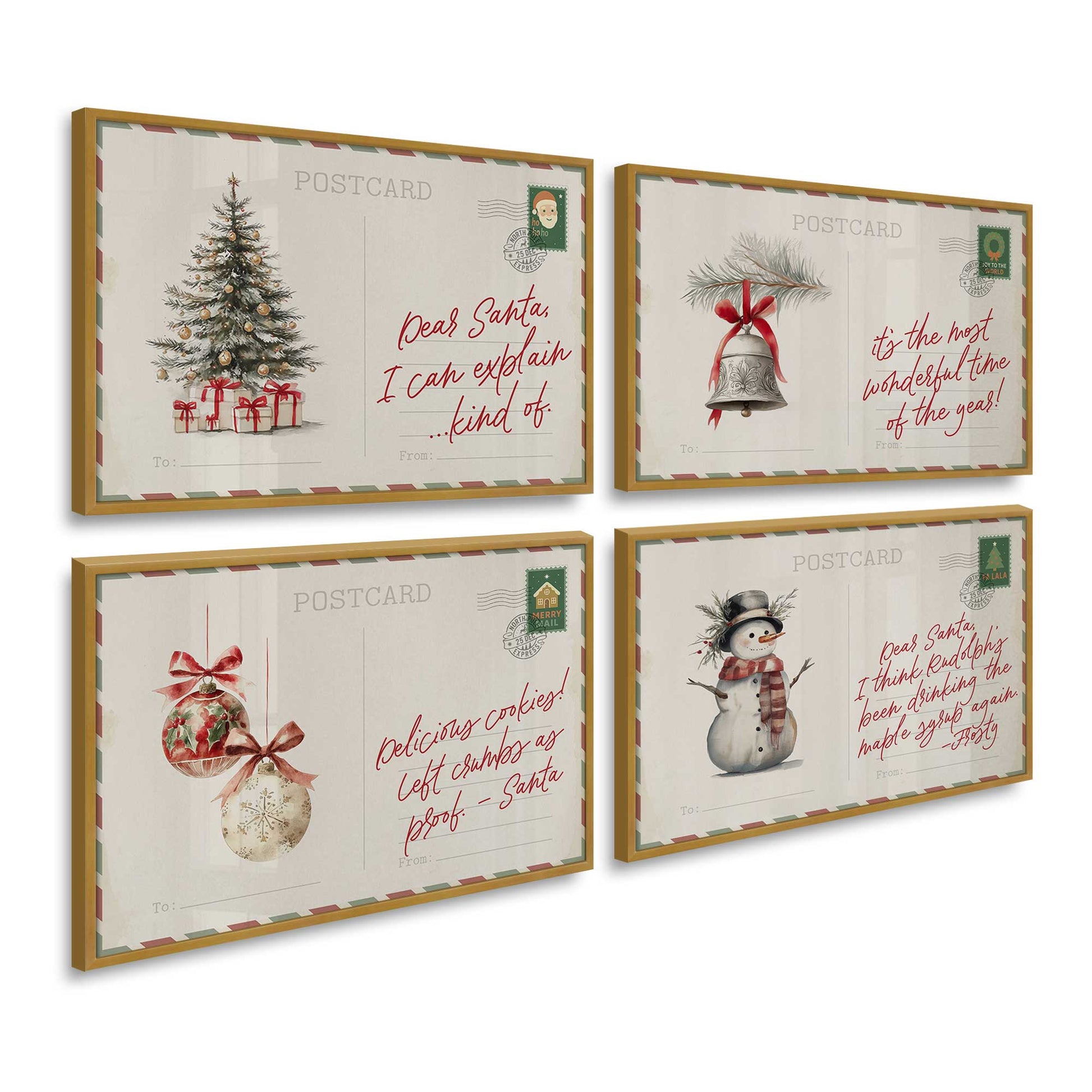 [Color:Polished Gold], Picture of art in a Polished Gold frame of the corner