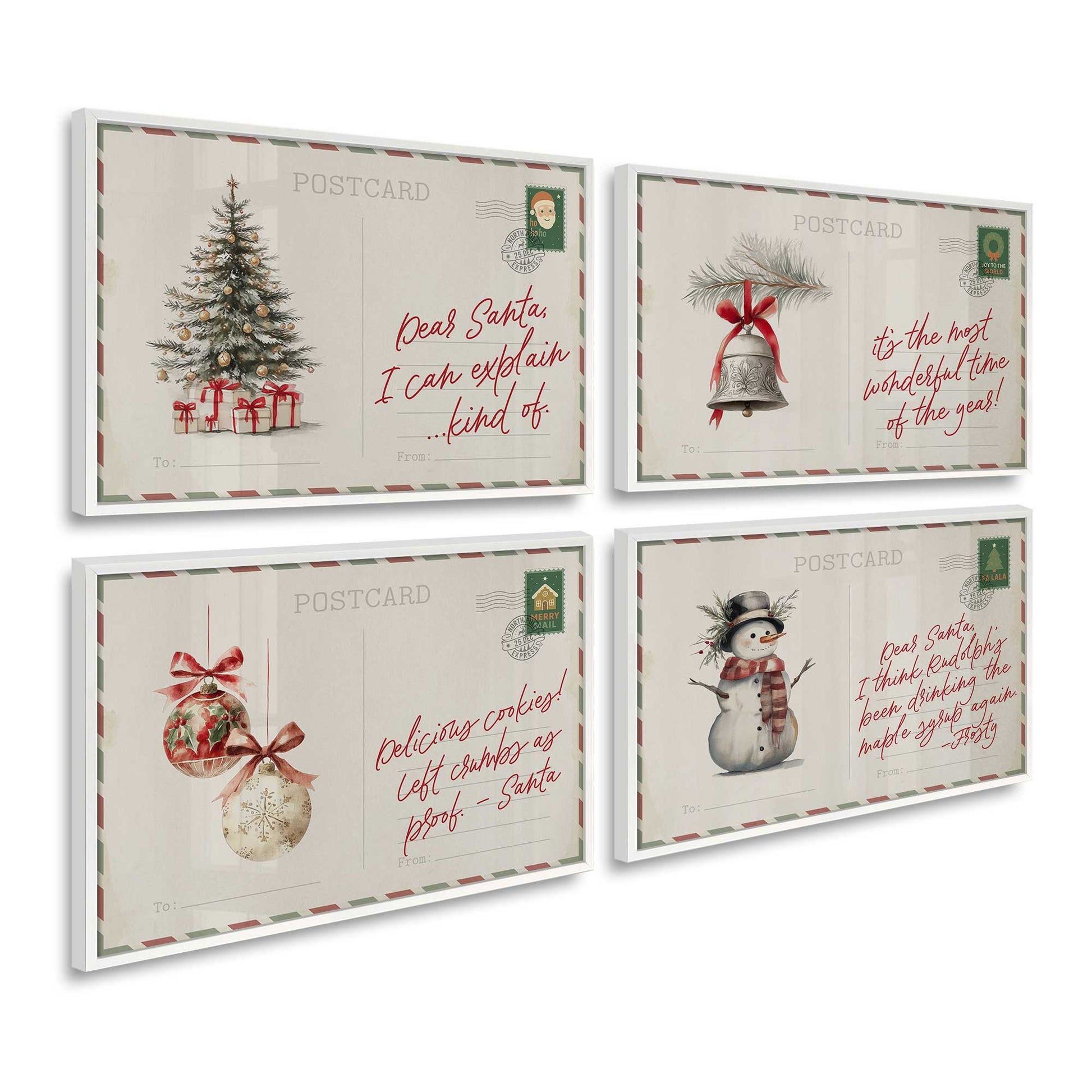 [Color:Opaque White], Picture of art in a Opaque White frame at an angle