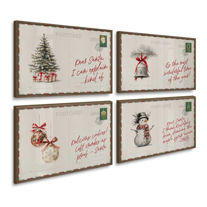 [Color:Walnut], Picture of art in a Walnut frame at an angle