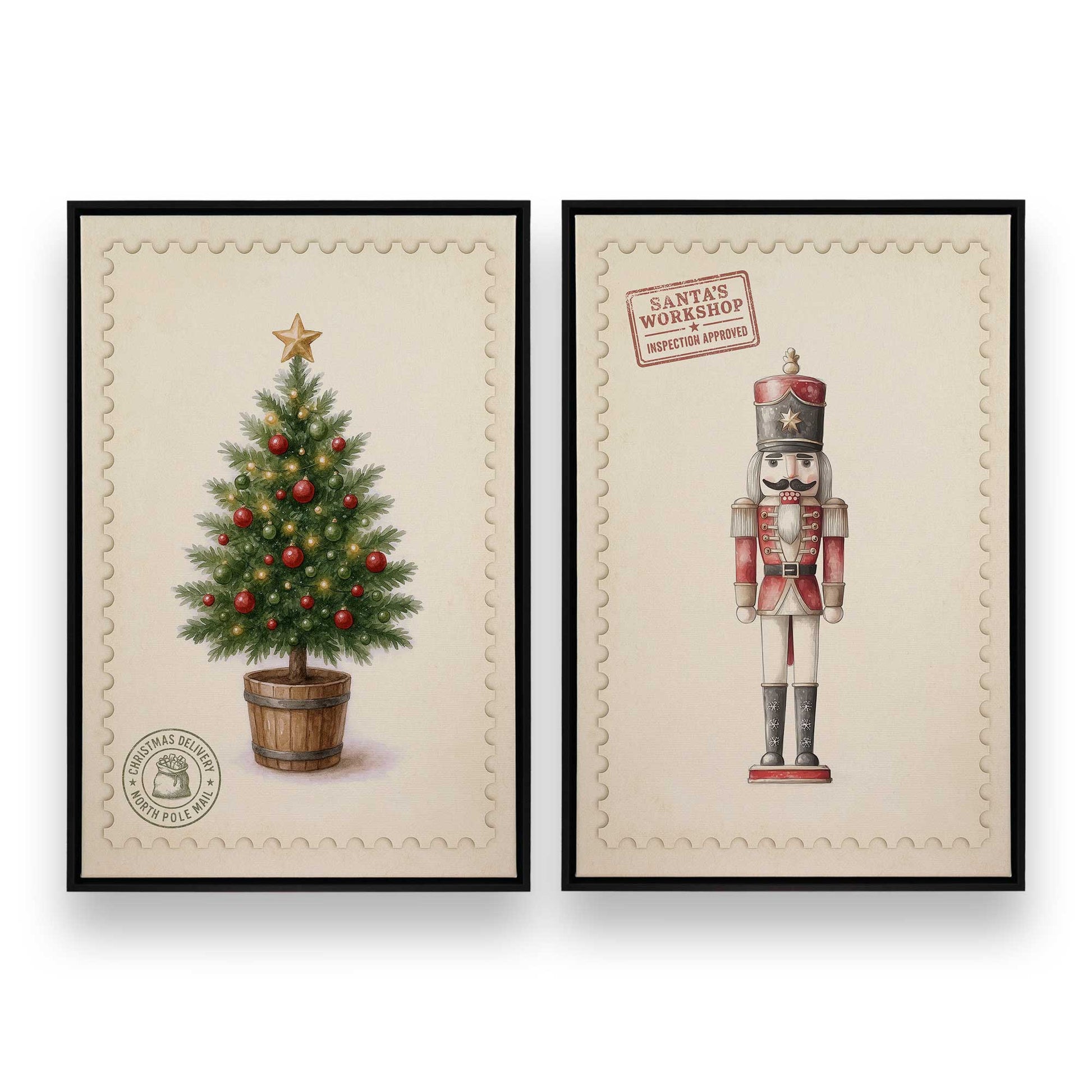 [Color:Satin Black], Picture of art in a Satin Black frame