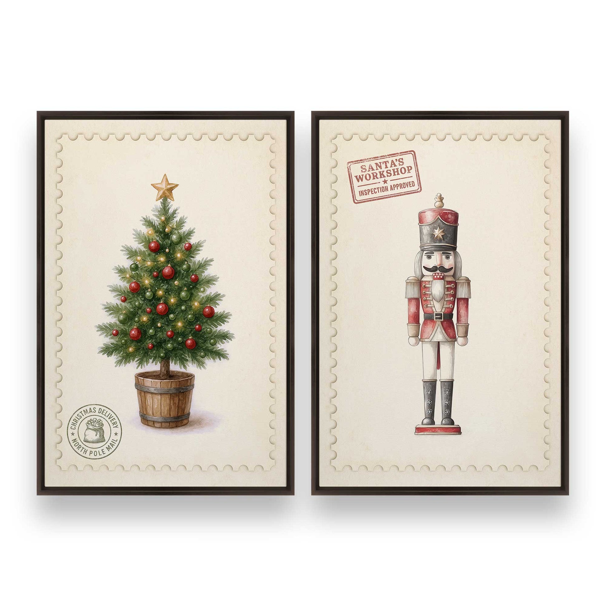 [Color:Espresso], Picture of art in a Espresso frame