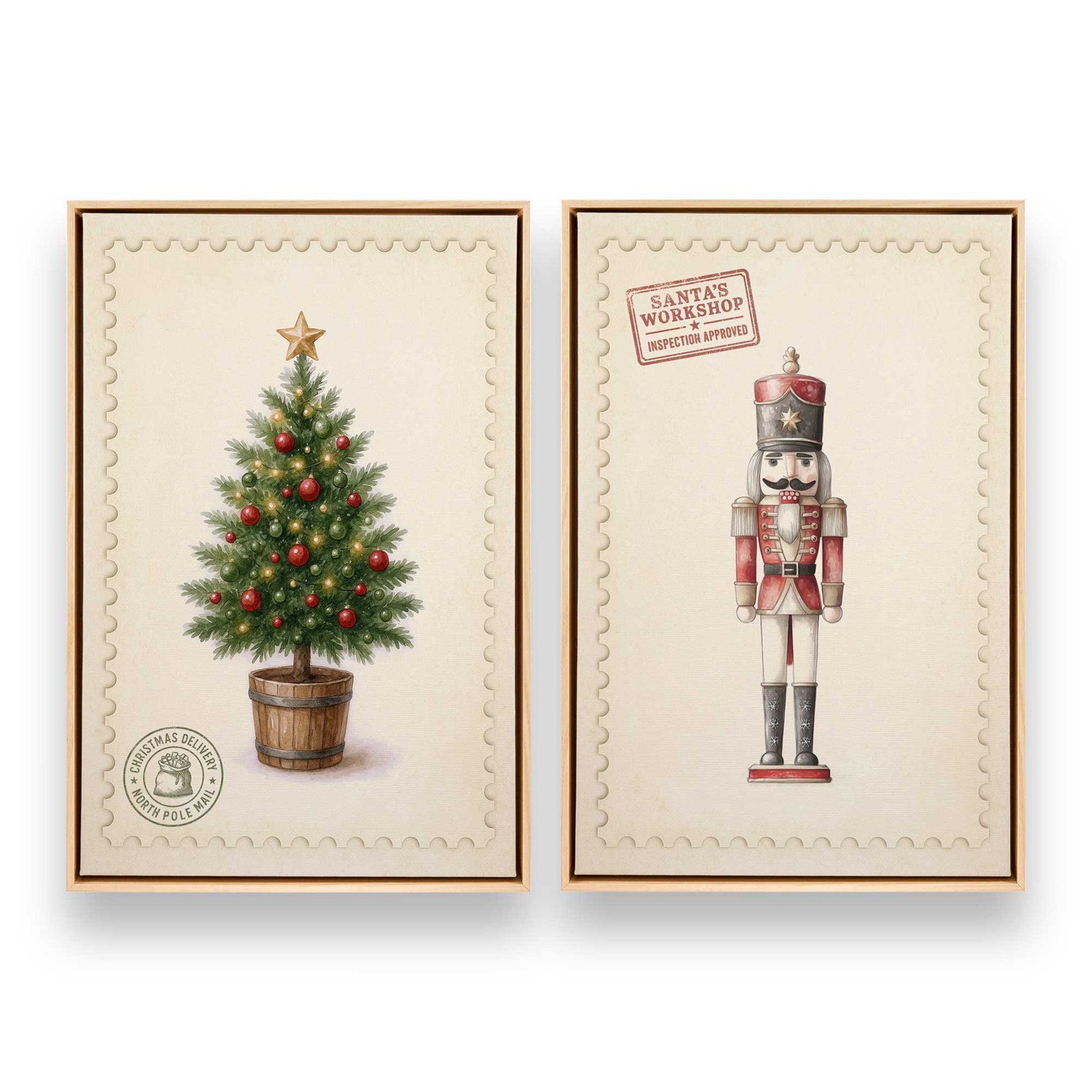 [Color:American Maple], Picture of art in a American Maple frame