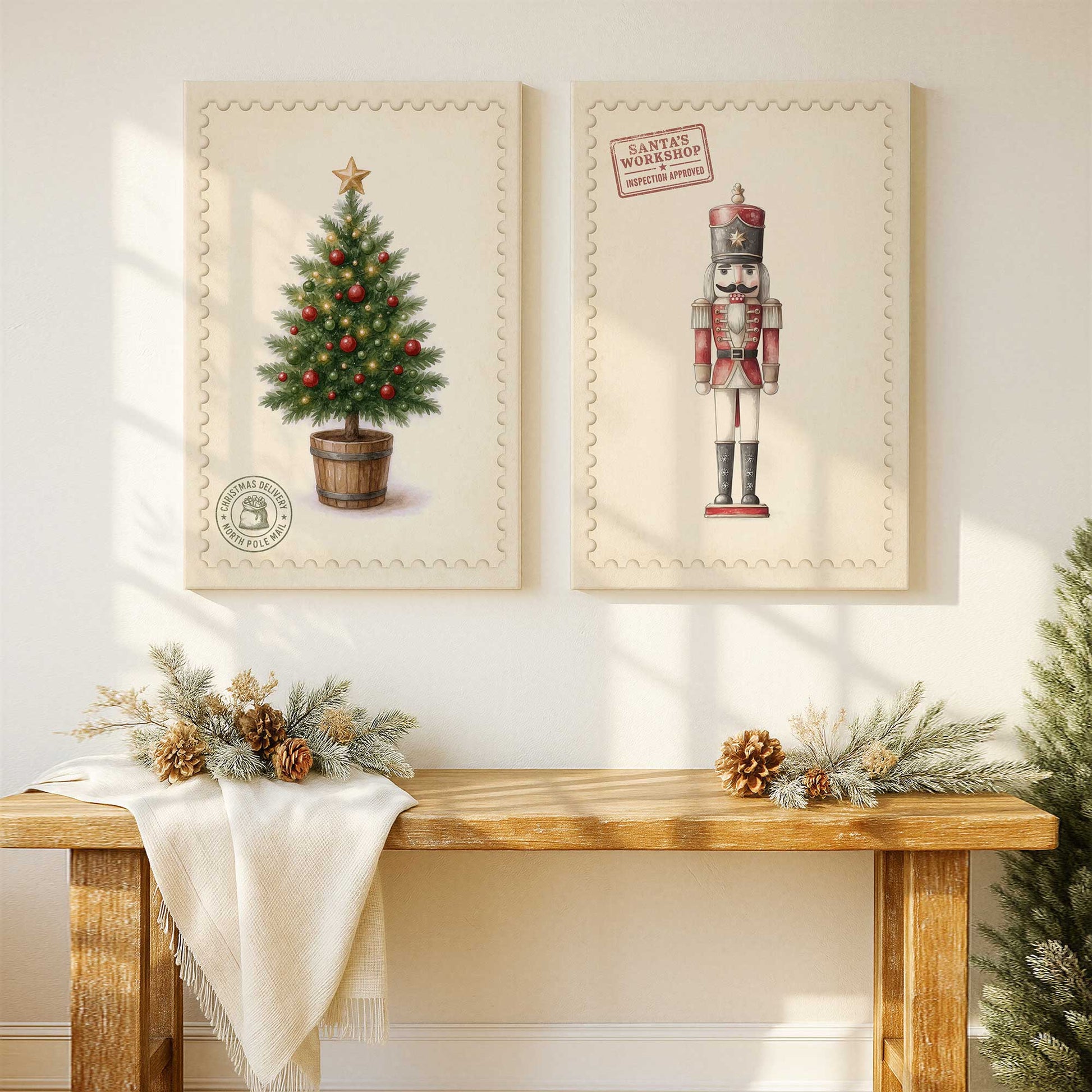 [Color:American Maple], Picture of art in a American Maple frame