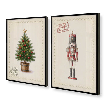 [Color:Satin Black], Picture of art in a Satin Black frame at an angle