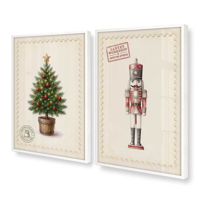 [Color:Opaque White], Picture of art in a Opaque White frame at an angle