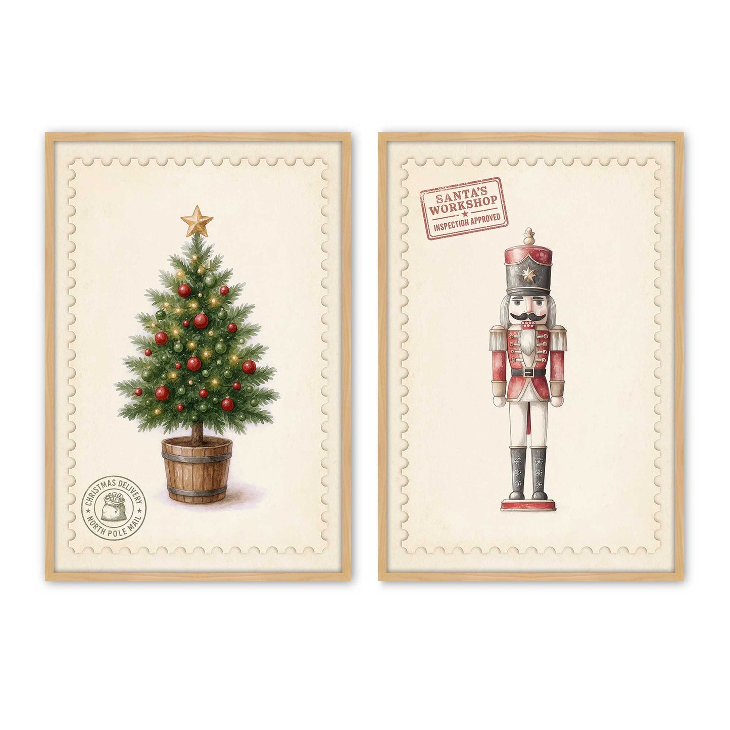 [Color:American Maple], Picture of art in a American Maple frame