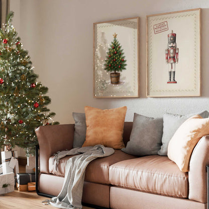 [Color:Walnut], Picture of art in a Walnut frame