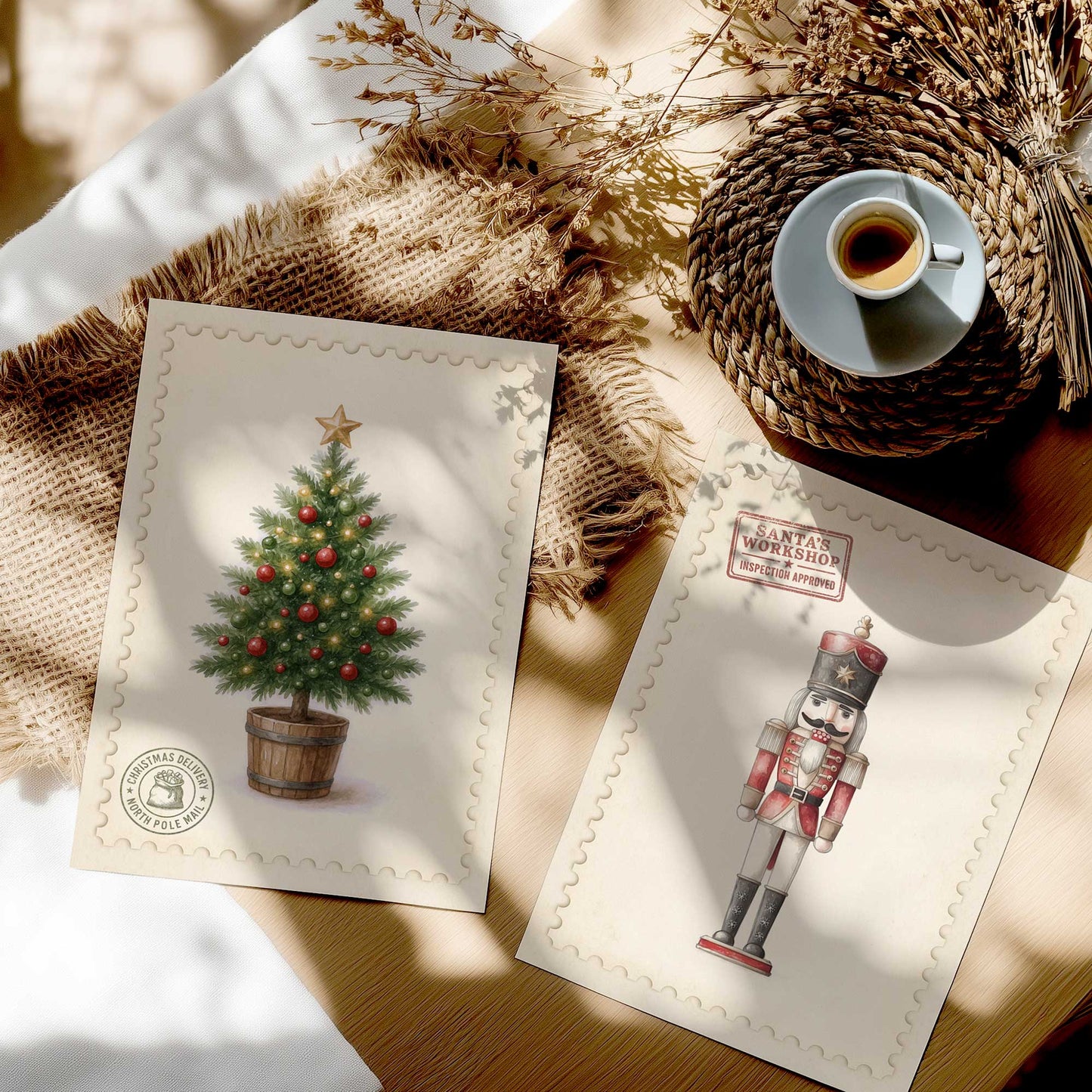 [color:Rolled Print], Picture in a room