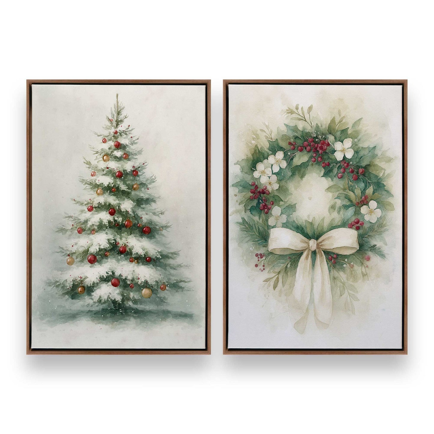 [Color:Walnut], Picture of art in a Walnut frame