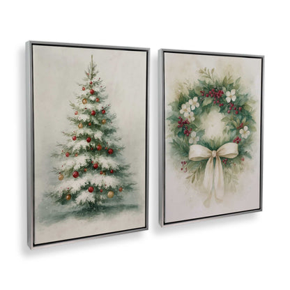 [Color:Polished Chrome], Picture of art in a Polished Chrome frame at an angle