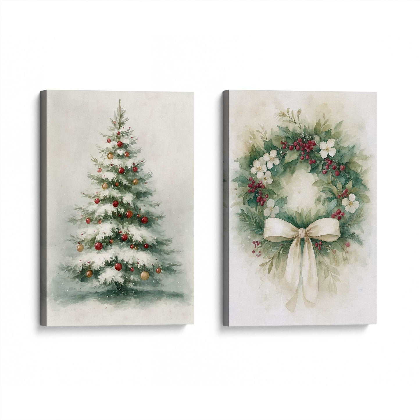 [Color:Stretched Canvas], Picture of art at an angle