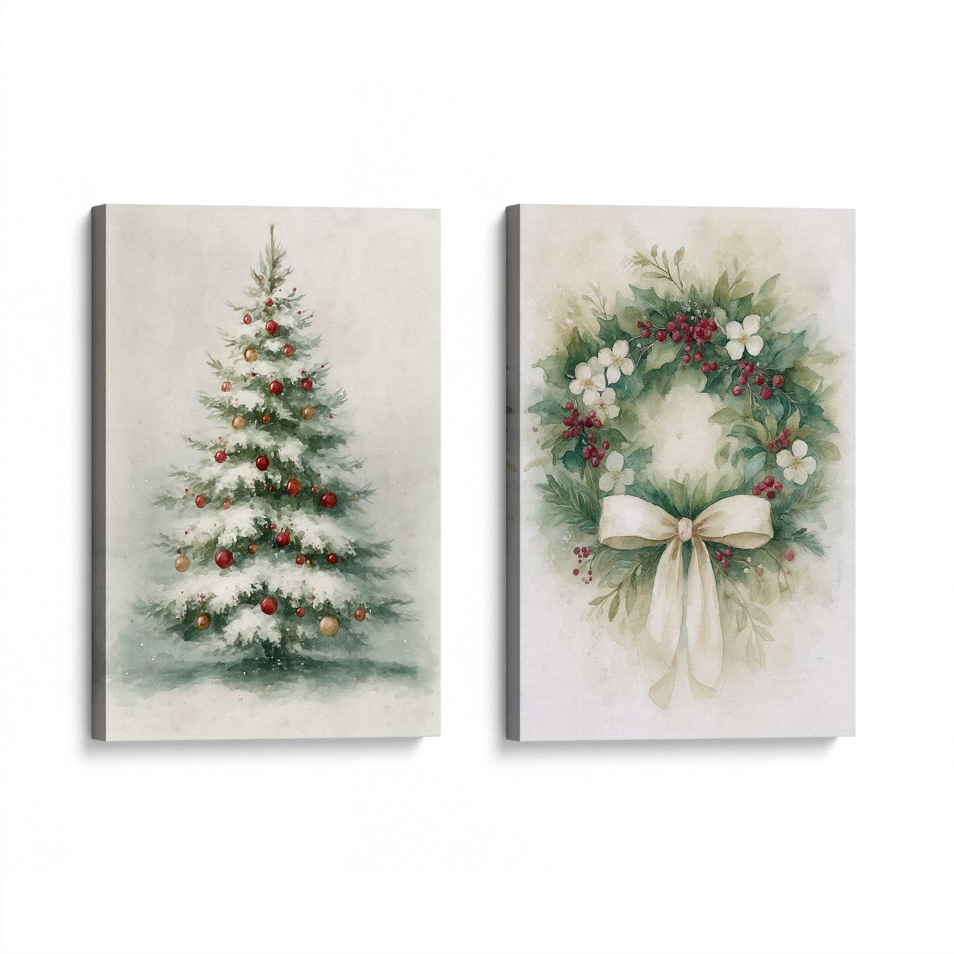 [Color:Stretched Canvas], Picture of art at an angle