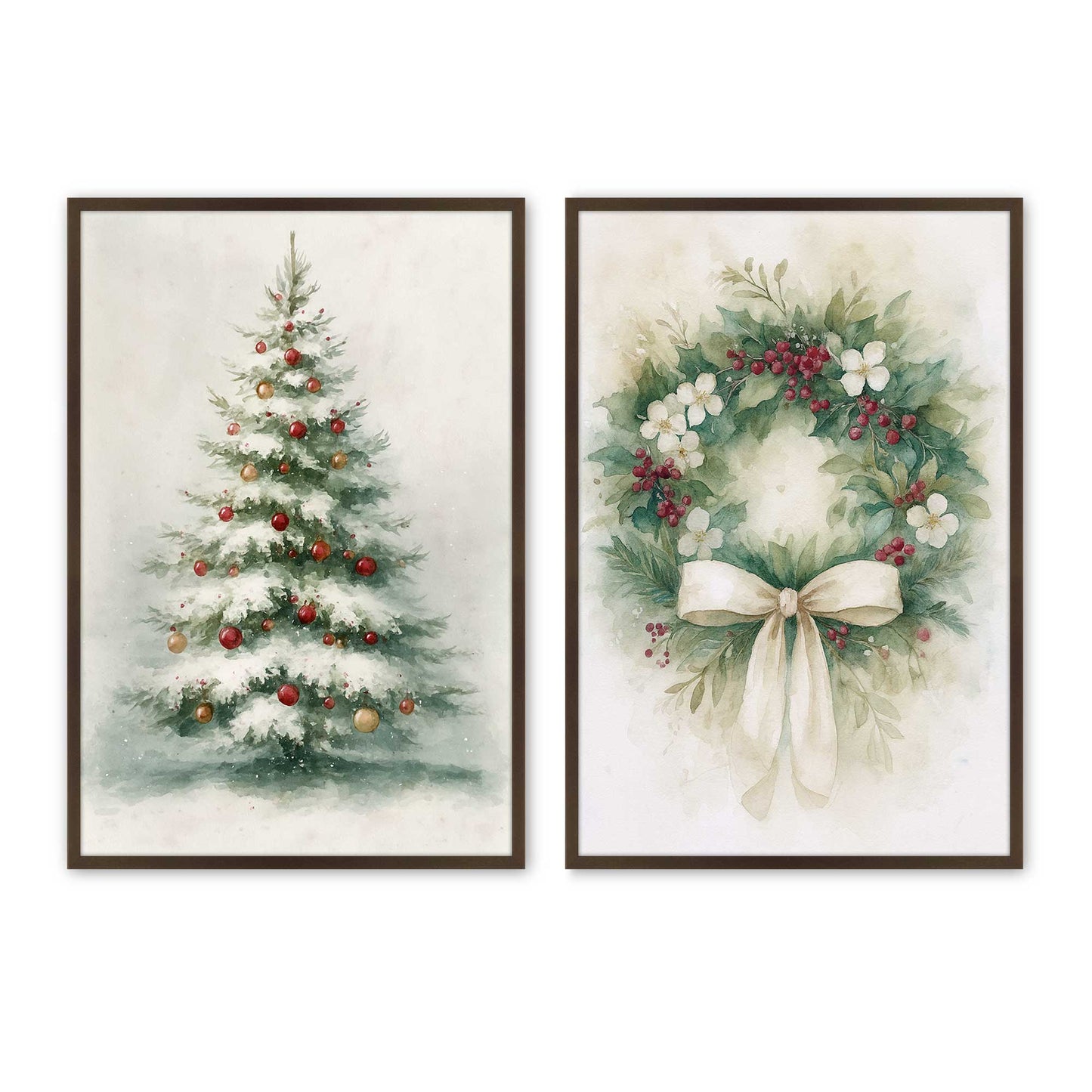 [Color:Belvinder Brown], Picture of art in a Belvinder Brown frame