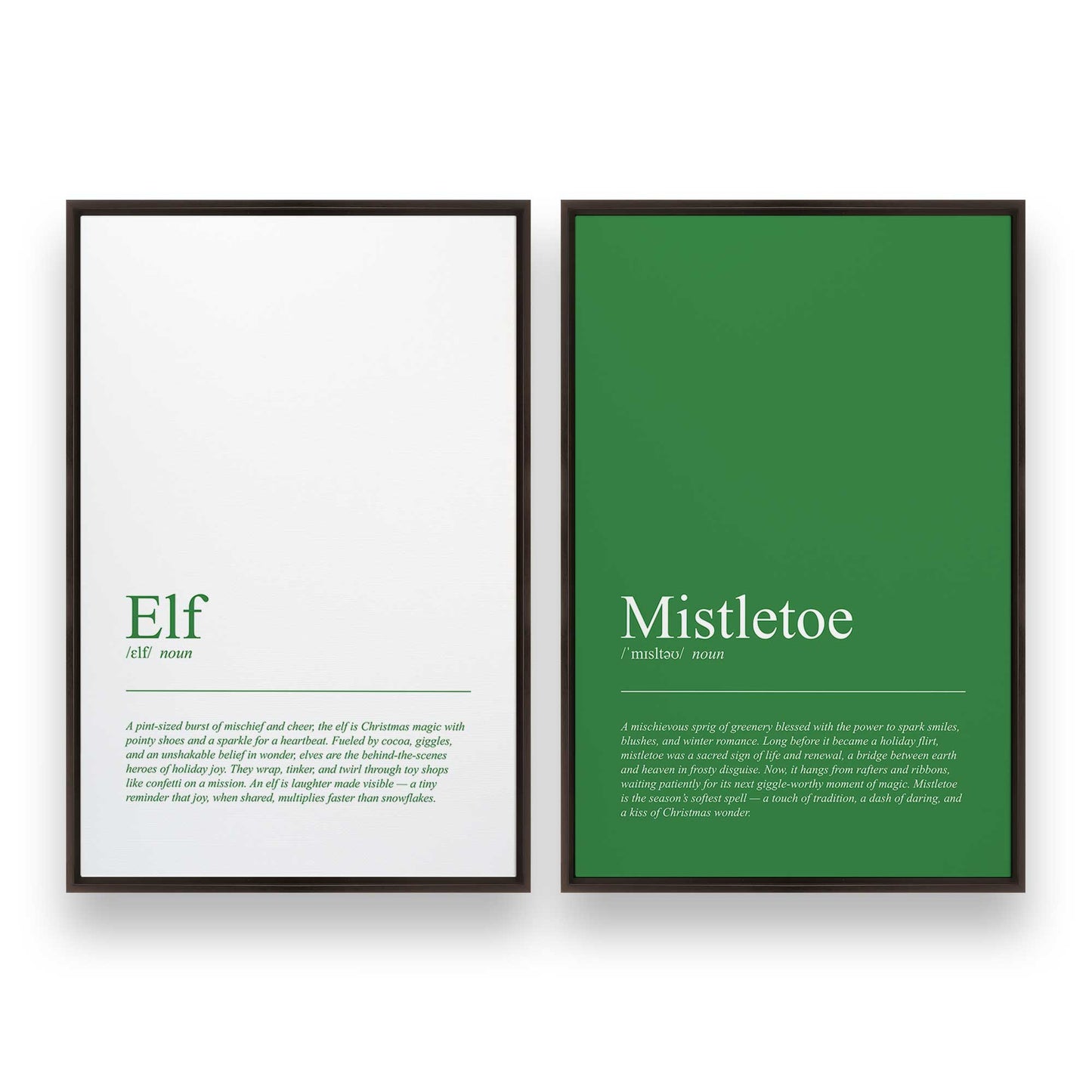 [Color:Espresso], Picture of art in a Espresso frame