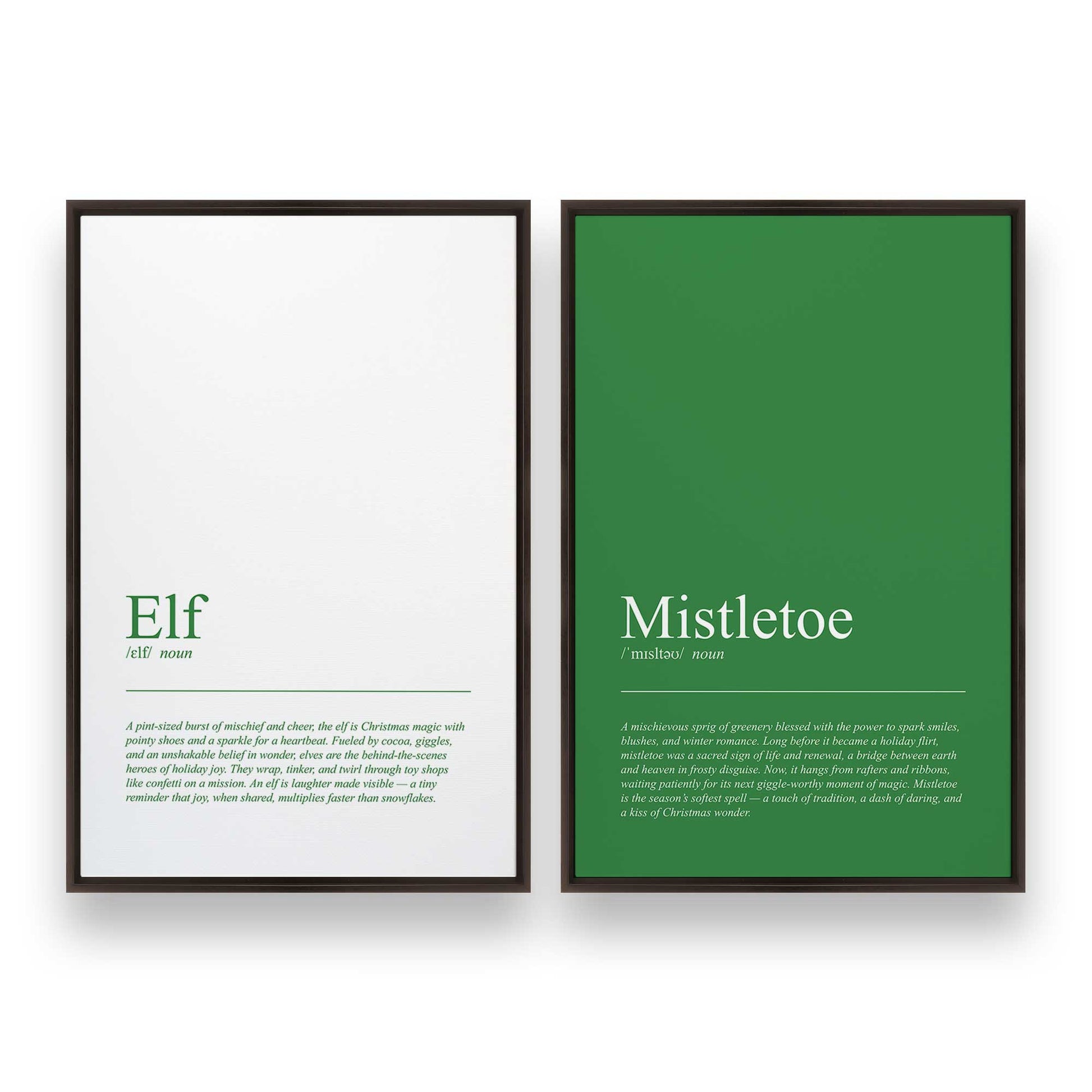 [Color:Espresso], Picture of art in a Espresso frame