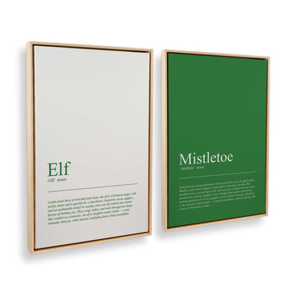 [Color:American Maple], Picture of art in a American Maple frame at an angle