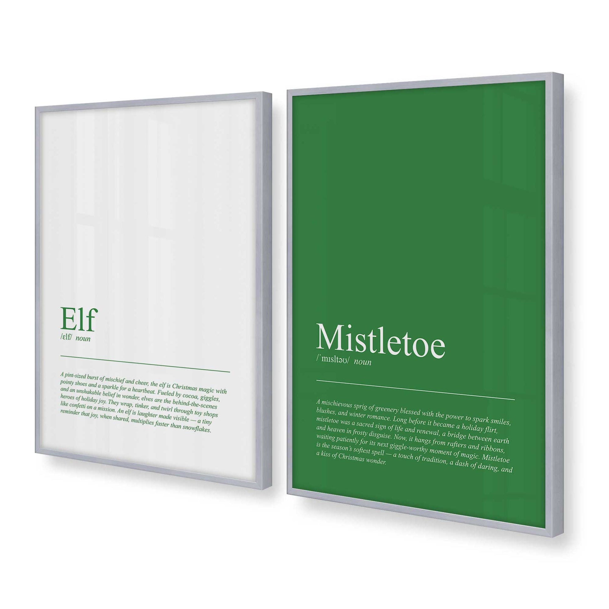 [Color:Polished Chrome], Picture of art in a Polished Chrome frame at an angle