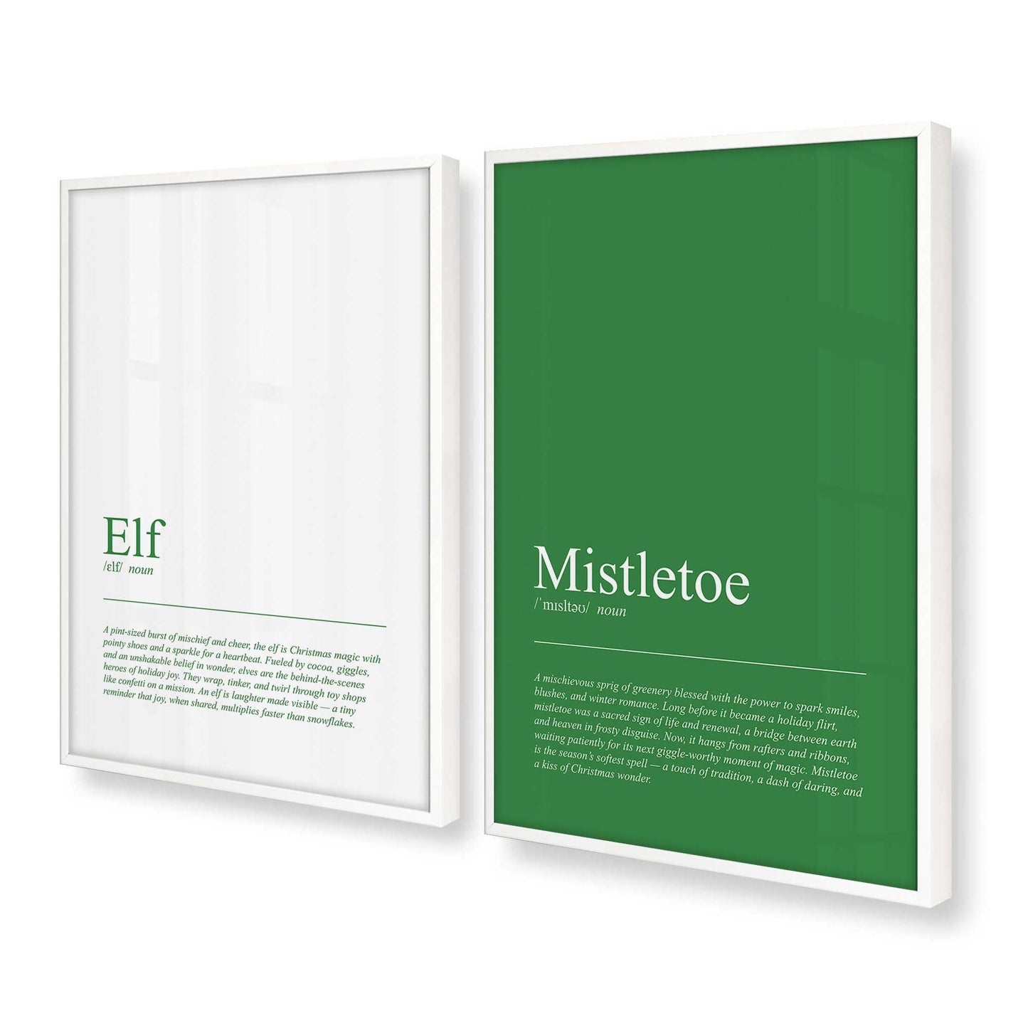 [Color:Opaque White], Picture of art in a Opaque White frame at an angle