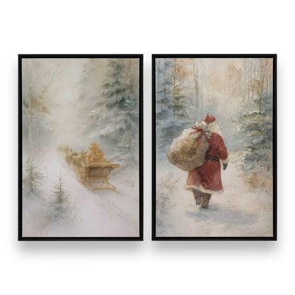 [Color:Satin Black], Picture of art in a Satin Black frame