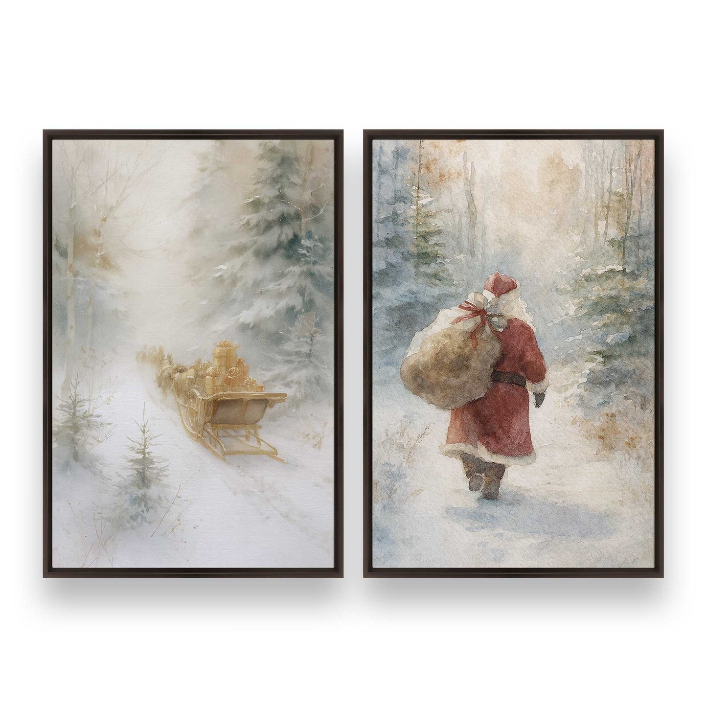 [Color:Espresso], Picture of art in a Espresso frame