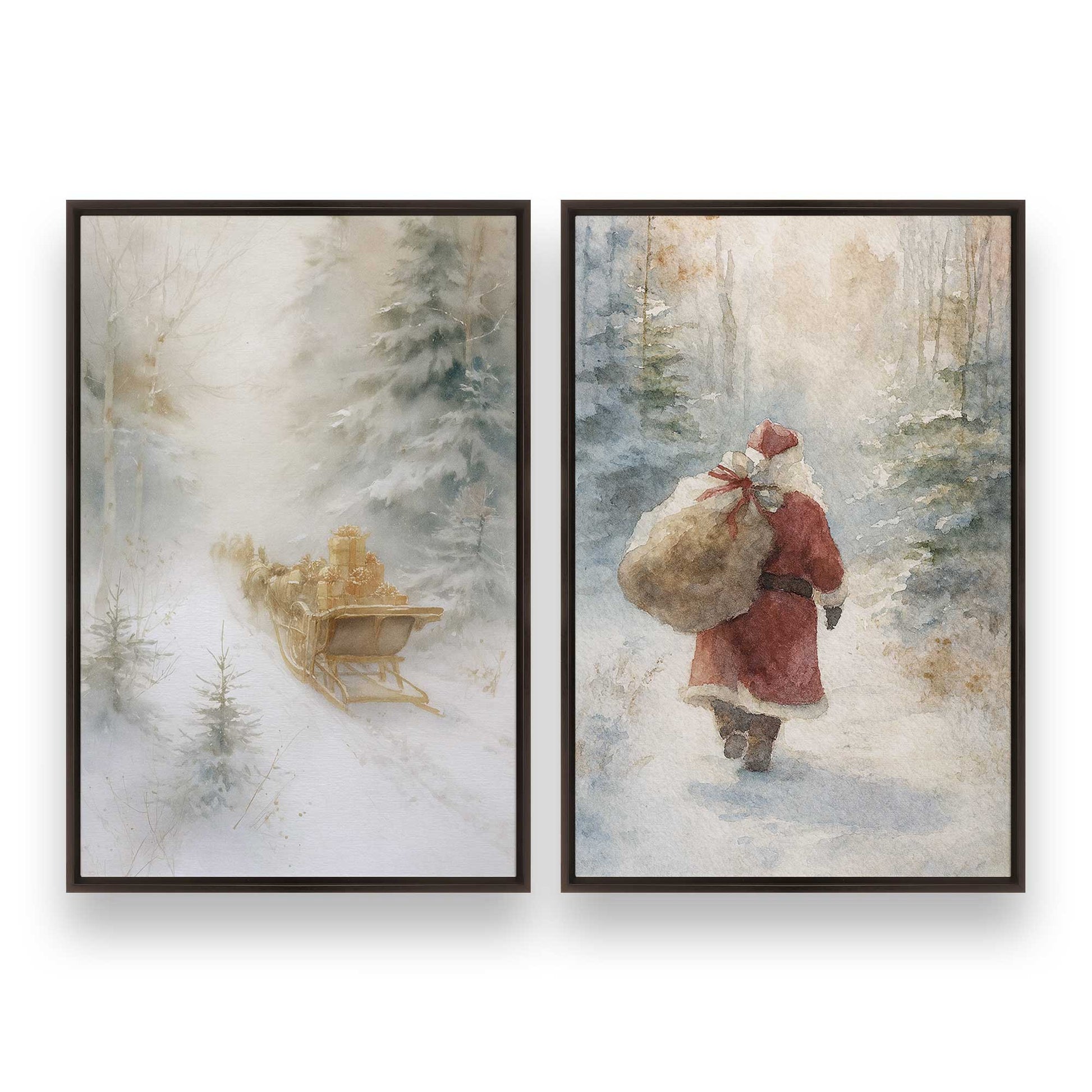 [Color:Espresso], Picture of art in a Espresso frame