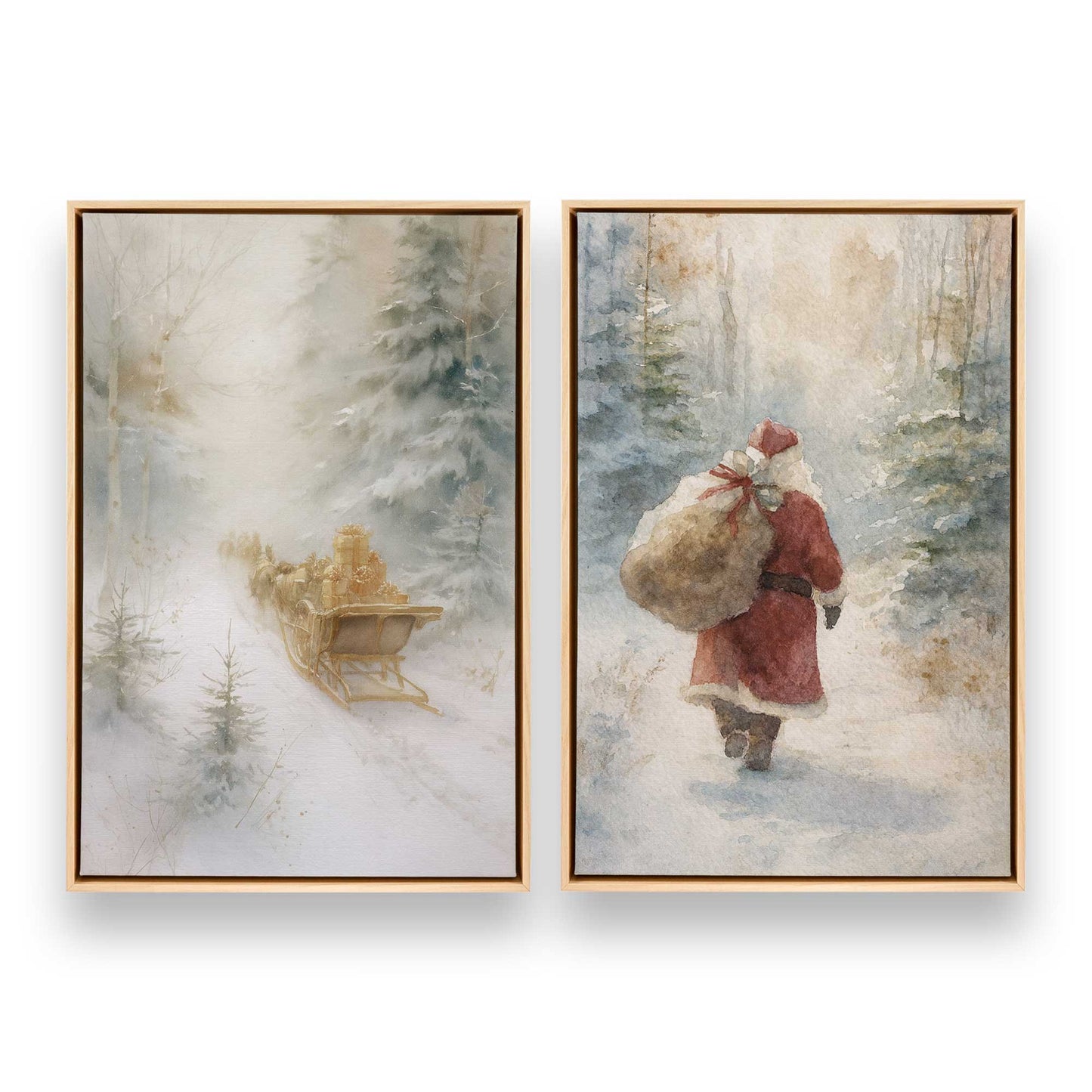 [Color:American Maple], Picture of art in a American Maple frame