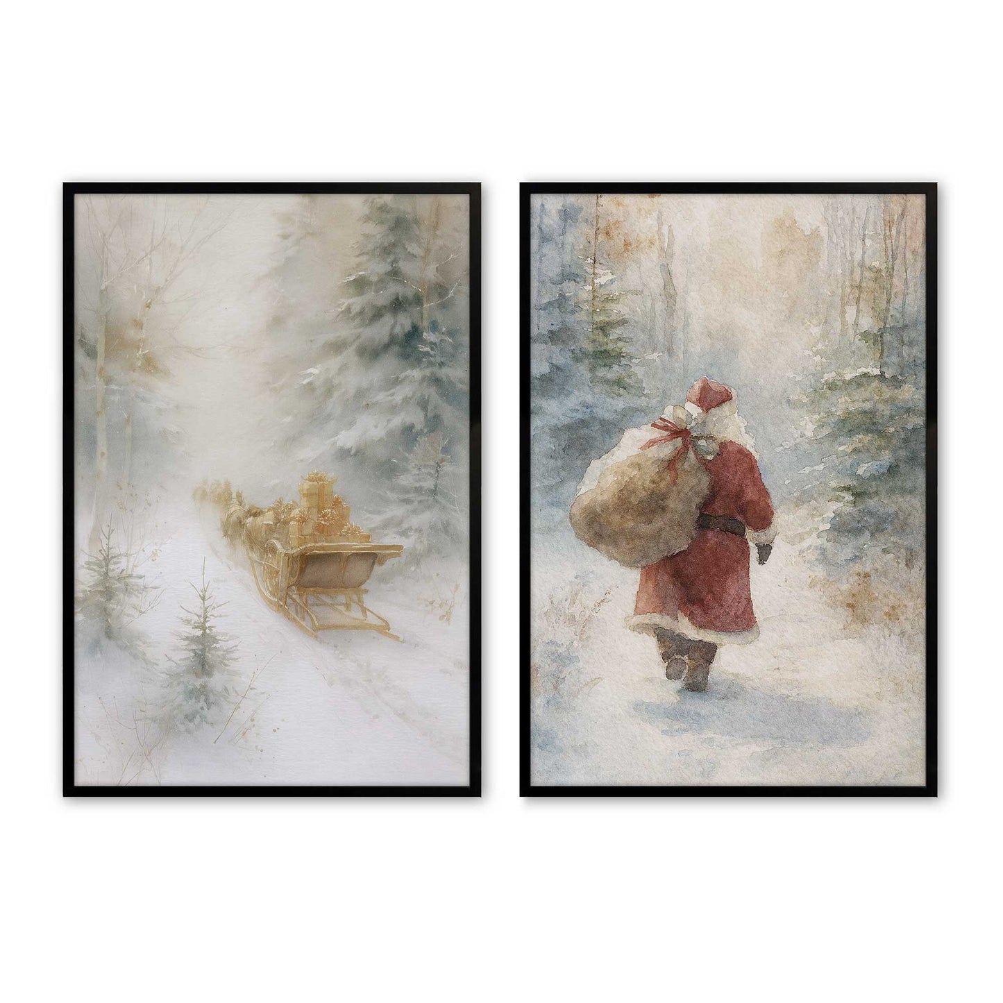 [Color:Satin Black], Picture of art in a Satin Black frame