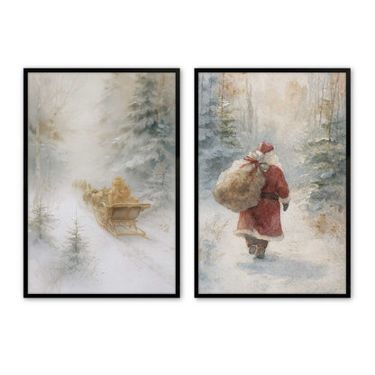 [Color:Satin Black], Picture of art in a Satin Black frame