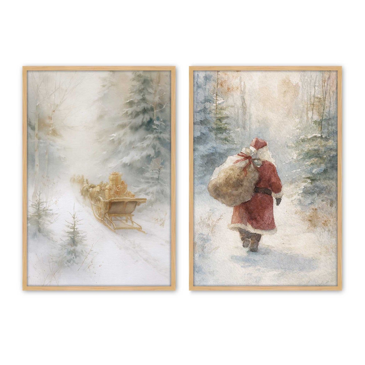 [Color:American Maple], Picture of art in a American Maple frame