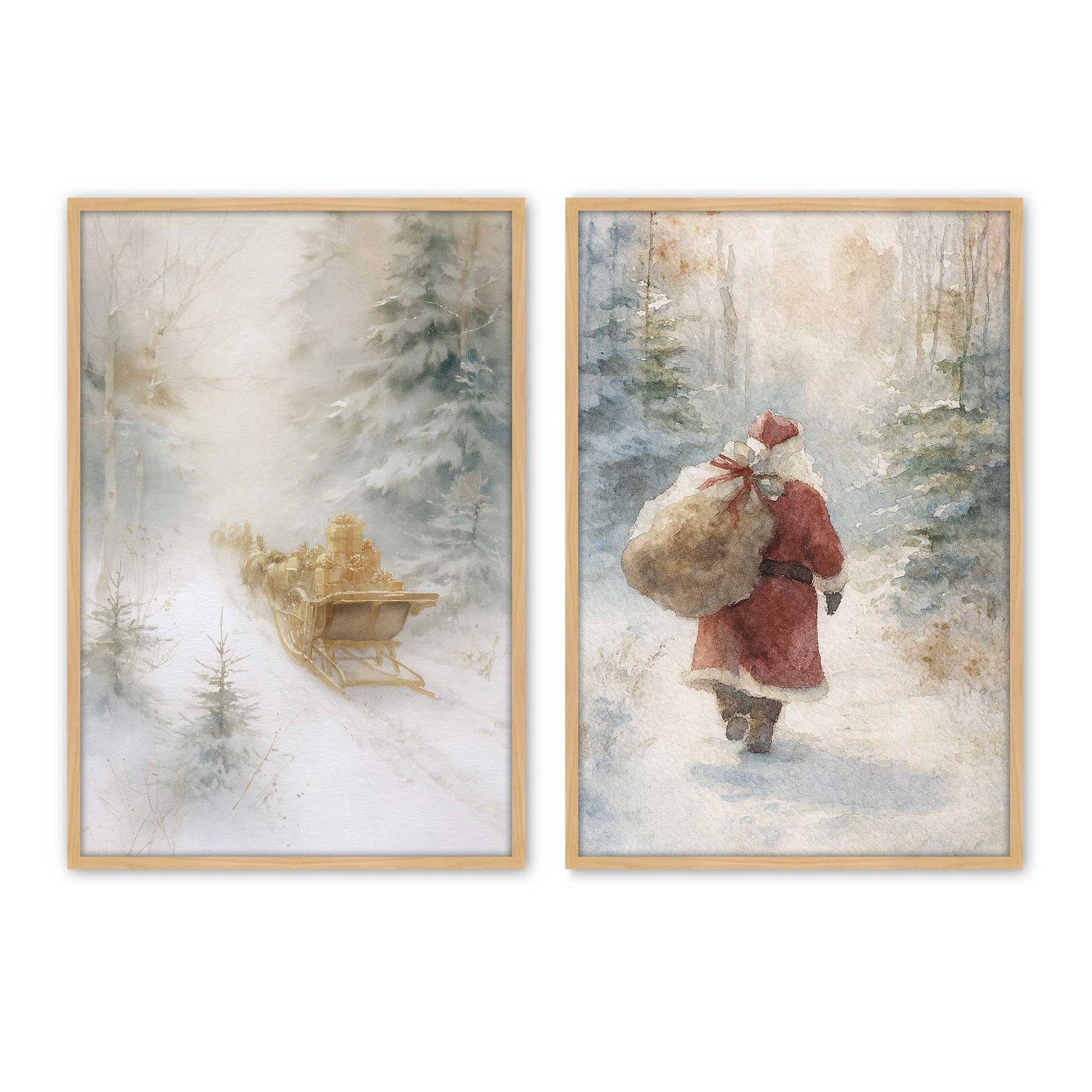 [Color:American Maple], Picture of art in a American Maple frame