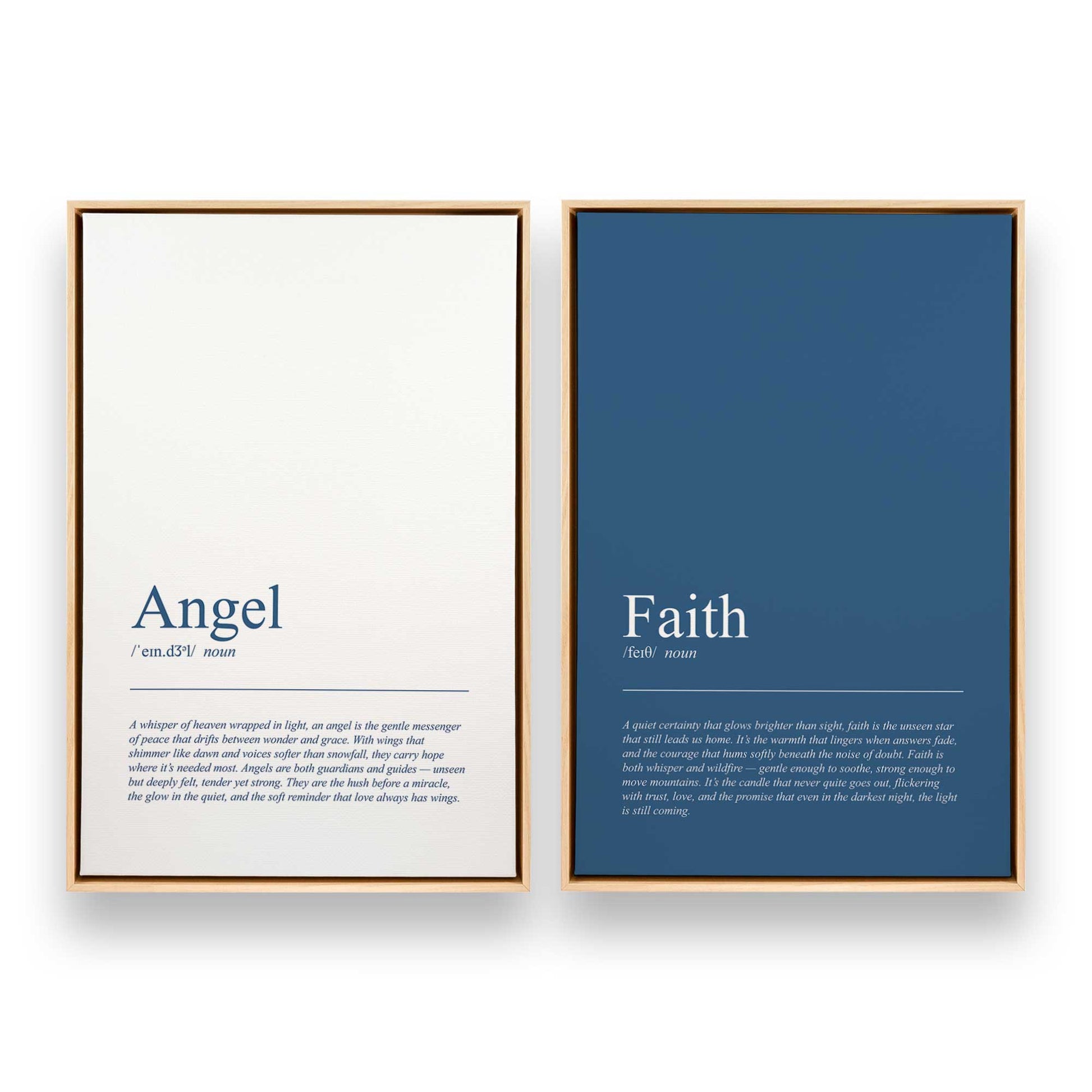 [Color:American Maple], Picture of art in a American Maple frame