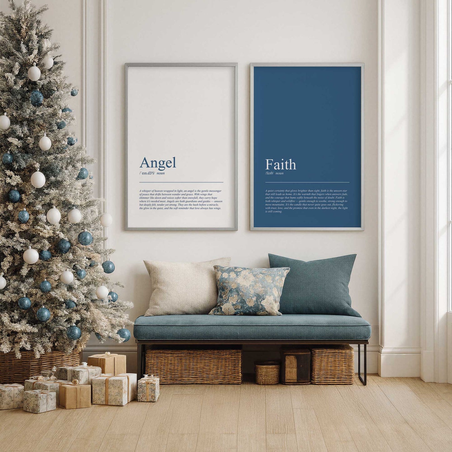 [Color:American Maple], Picture of art in a American Maple frame