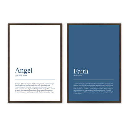 [Color:Belvinder Brown], Picture of art in a Belvinder Brown frame