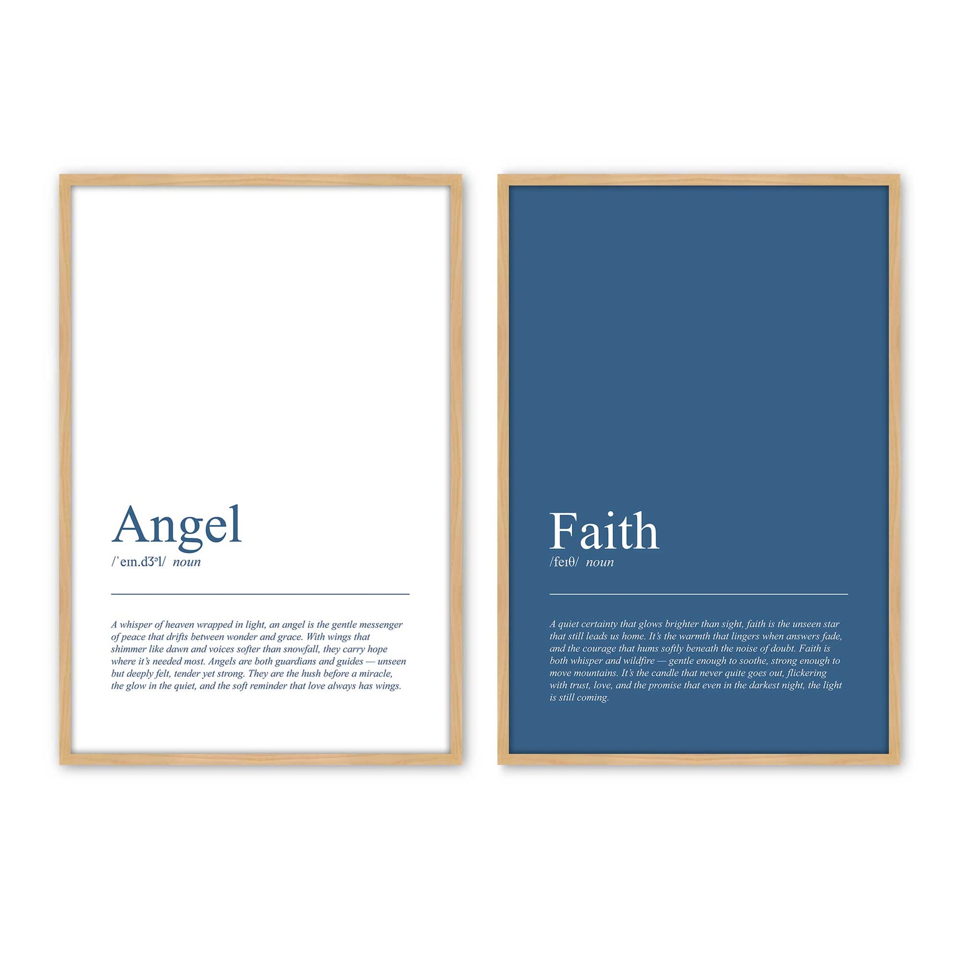 [Color:American Maple], Picture of art in a American Maple frame