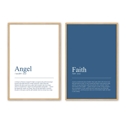 [Color:American Maple], Picture of art in a American Maple frame