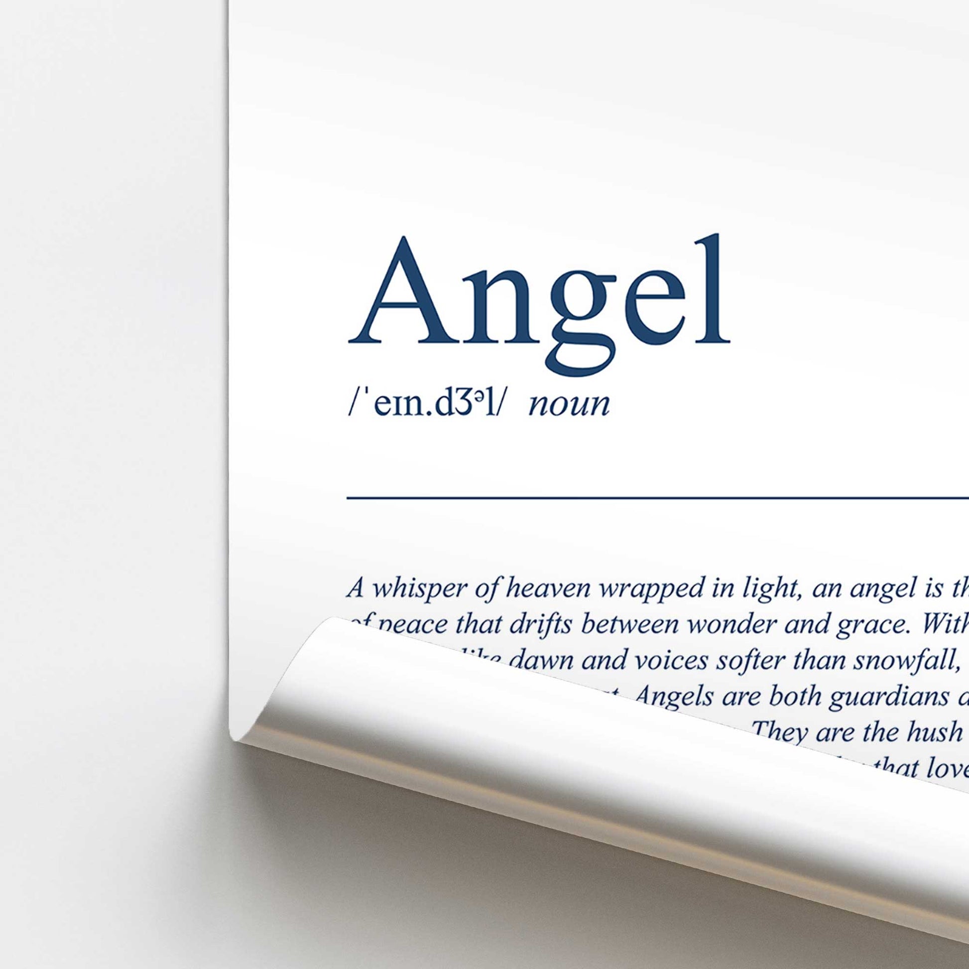 [color:Rolled Print], Picture of close up of art