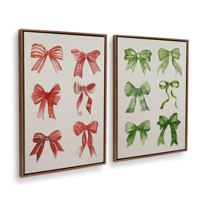 [Color:Walnut], Picture of art in a Walnut frame at an angle