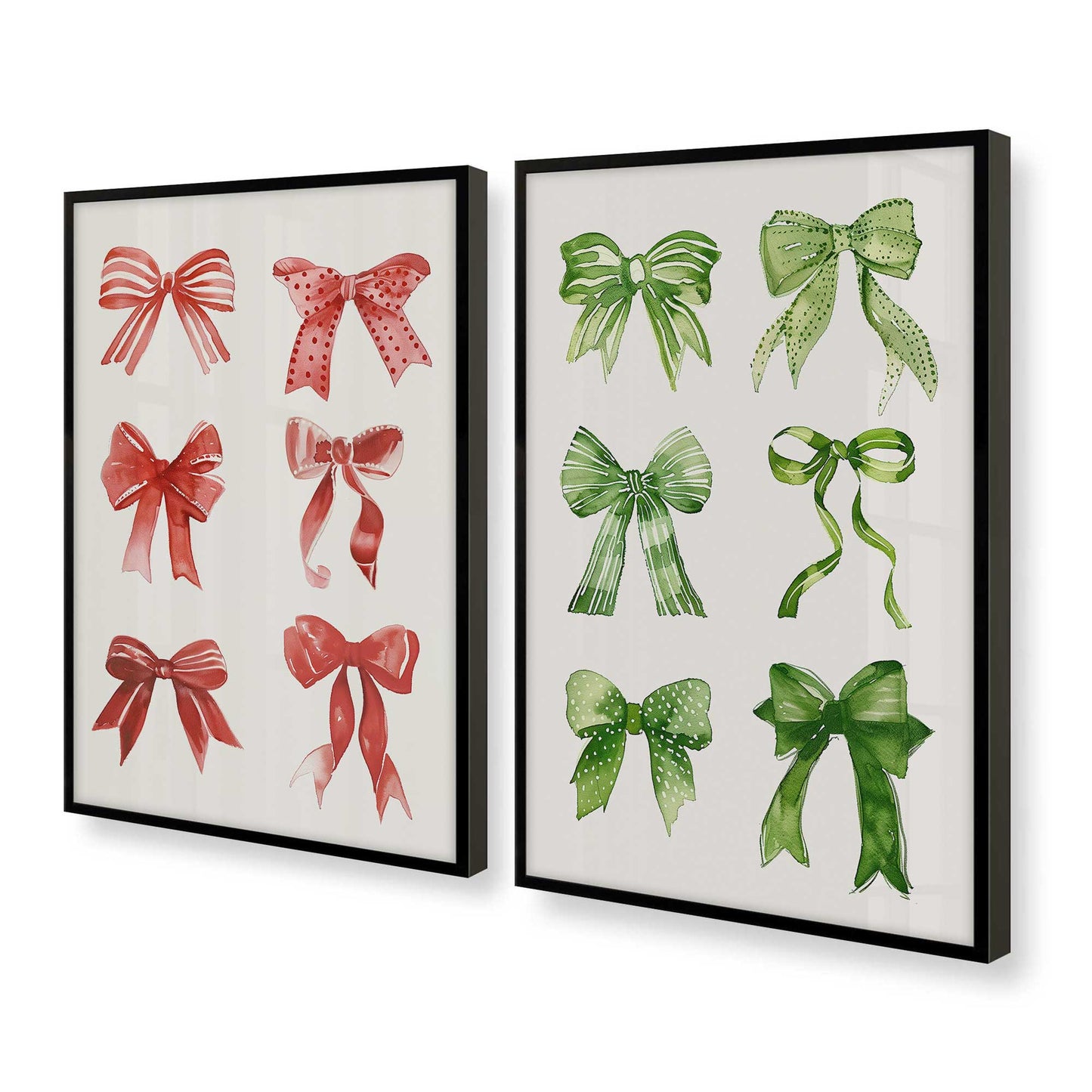 [Color:Satin Black], Picture of art in a Satin Black frame at an angle