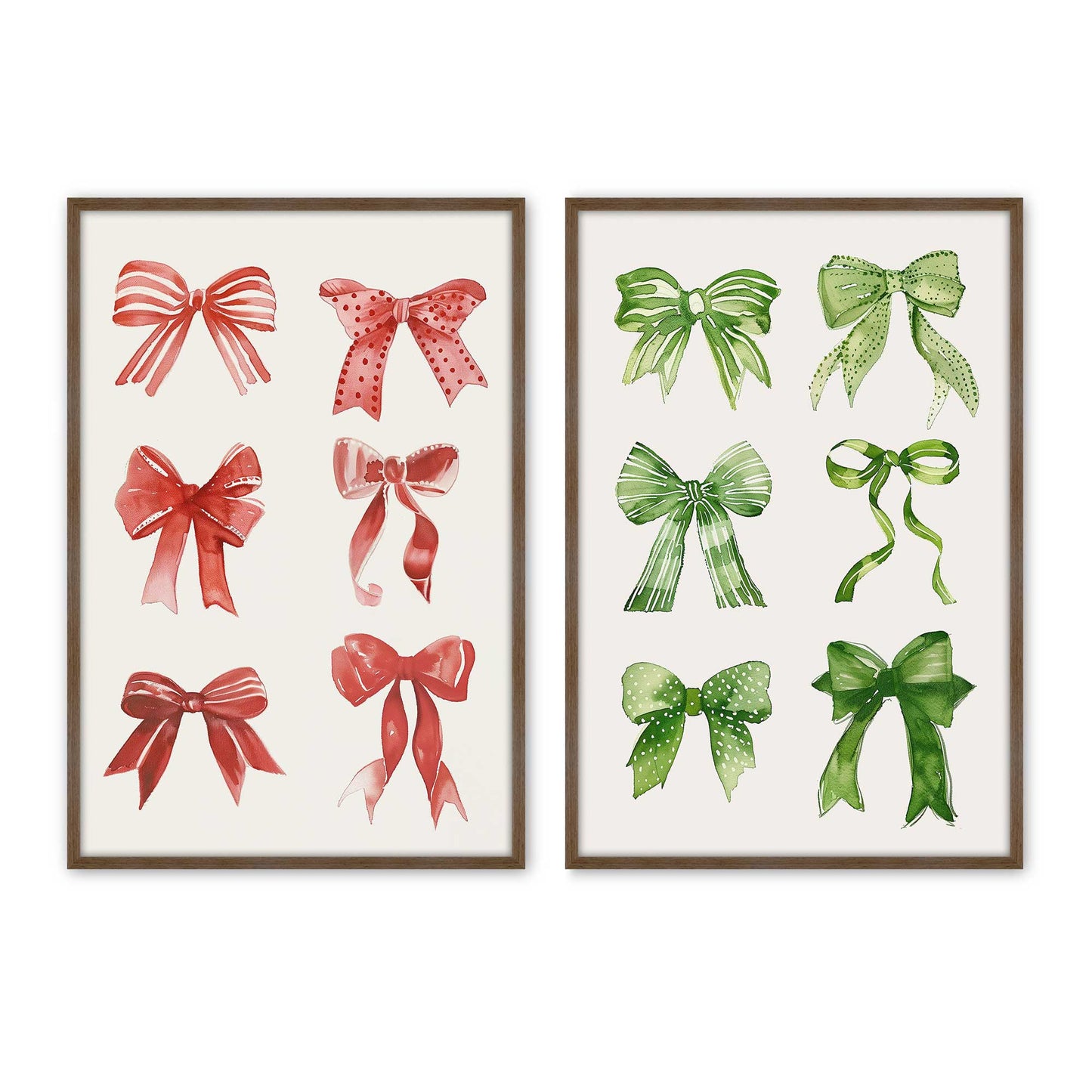 [Color:Walnut], Picture of art in a Walnut frame