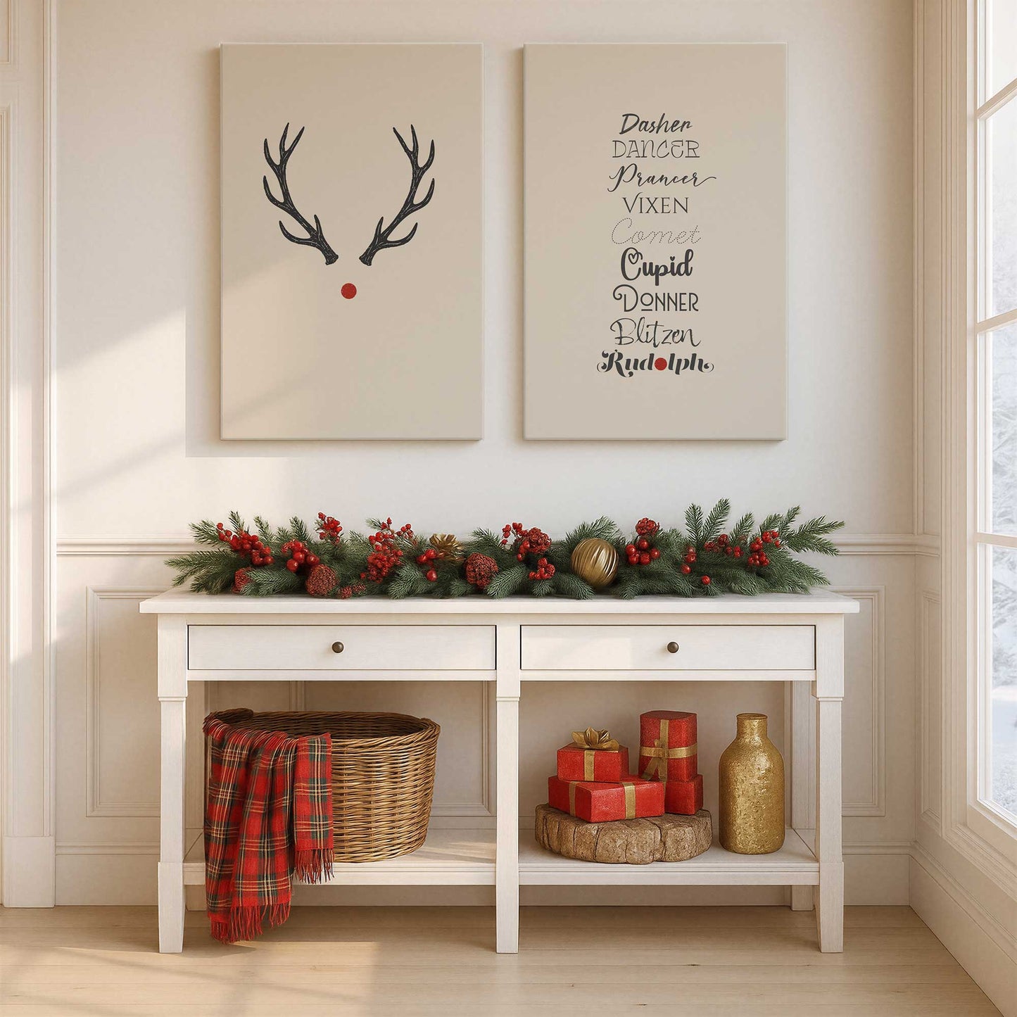 [Color:Walnut], Picture of art in a Walnut frame