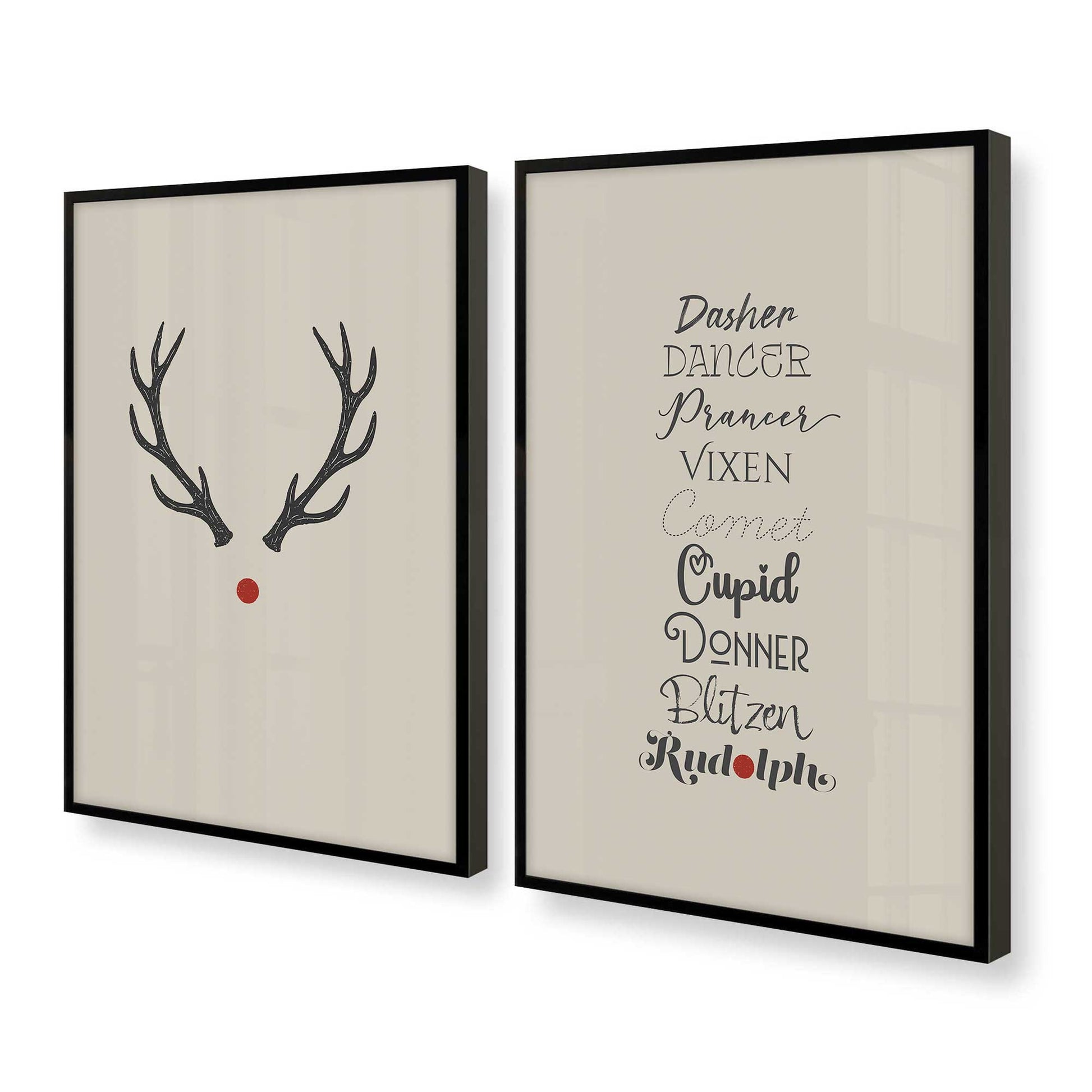 [Color:Satin Black], Picture of art in a Satin Black frame at an angle