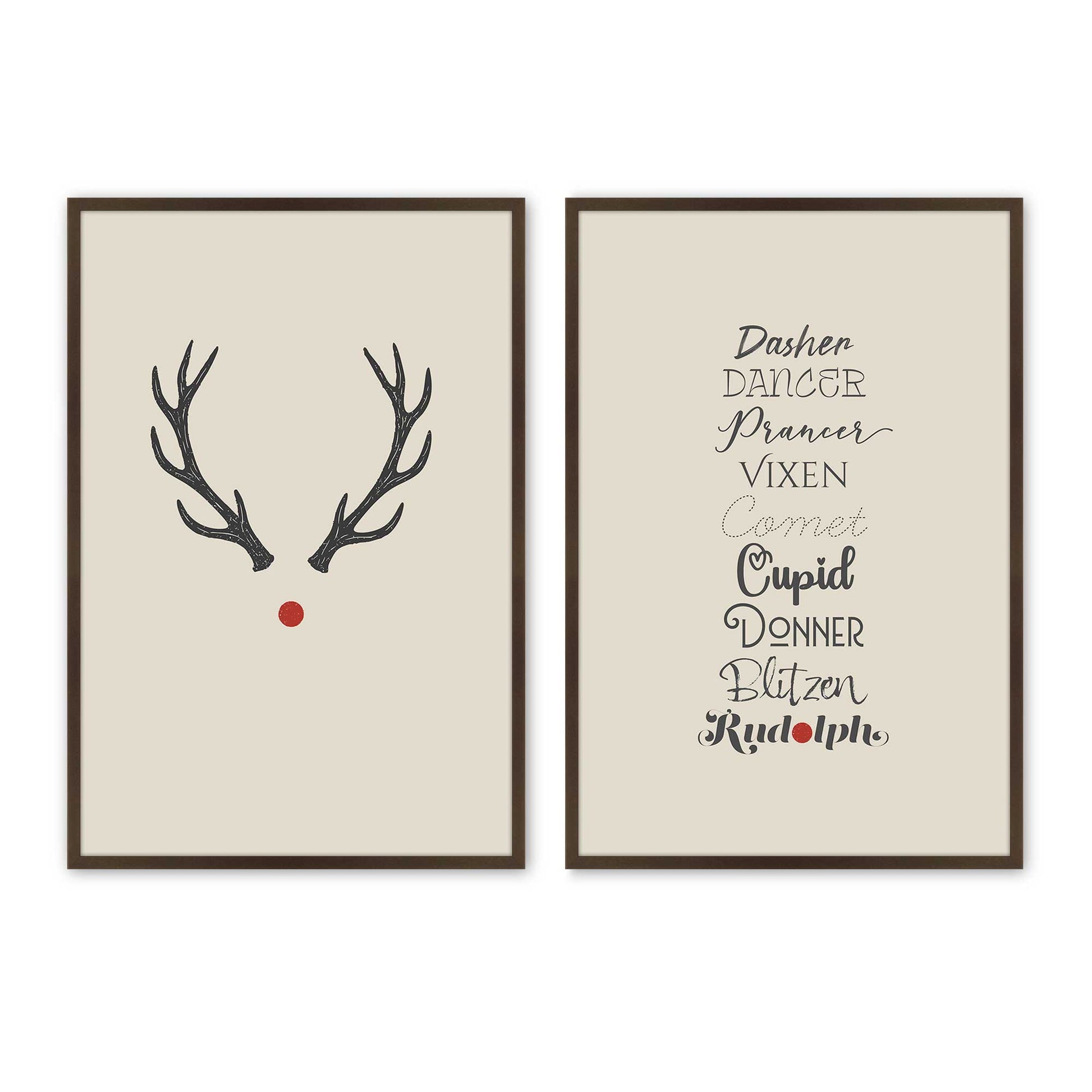 [Color:Belvinder Brown], Picture of art in a Belvinder Brown frame