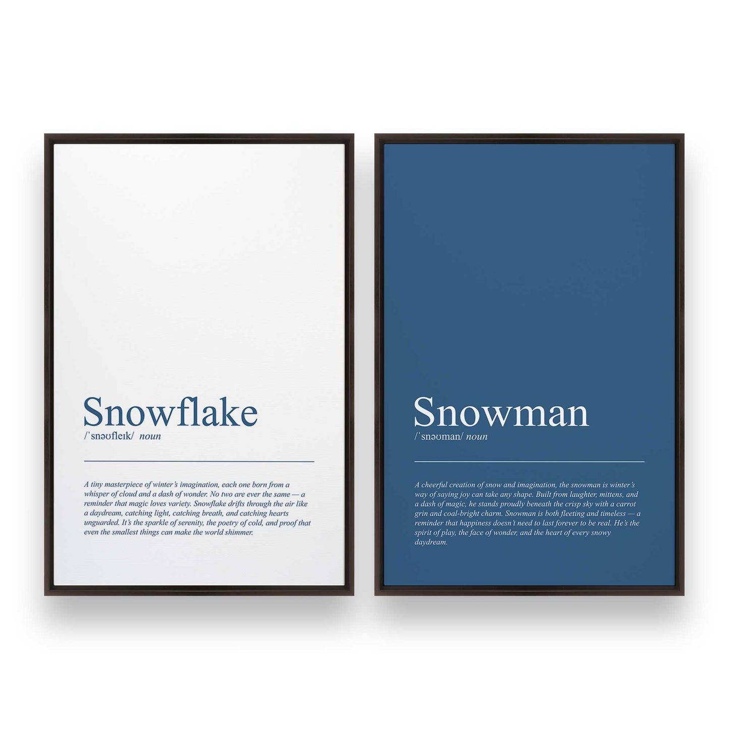 [Color:Espresso], Picture of art in a Espresso frame